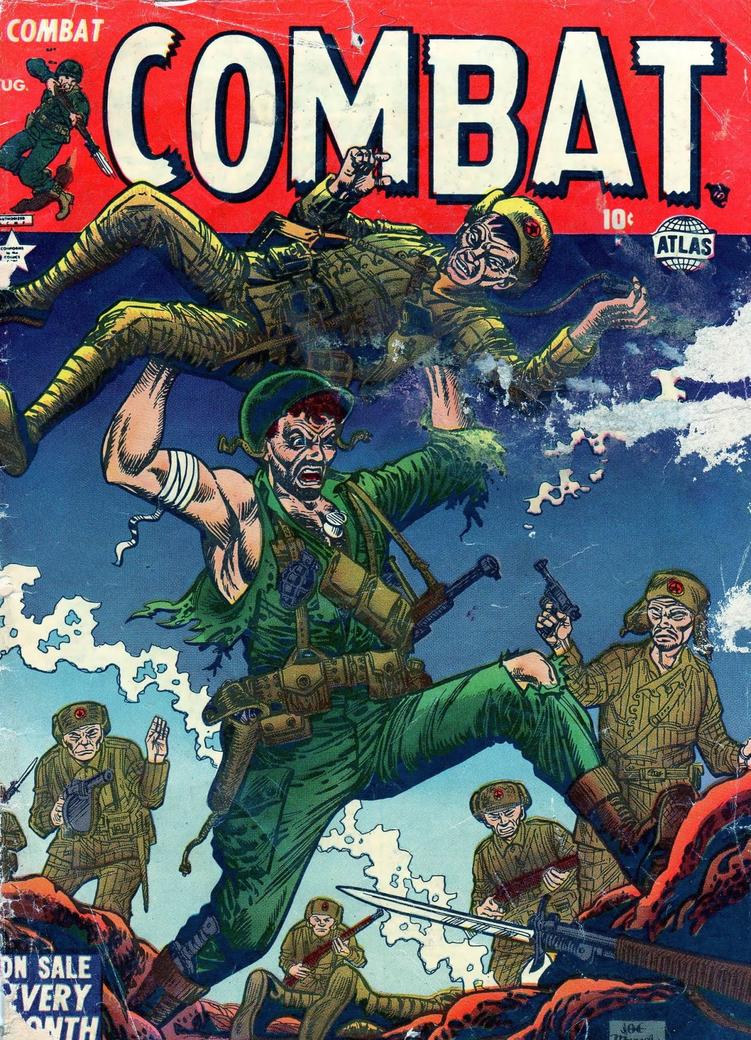 Read online Combat (1952) comic -  Issue #3 - 1