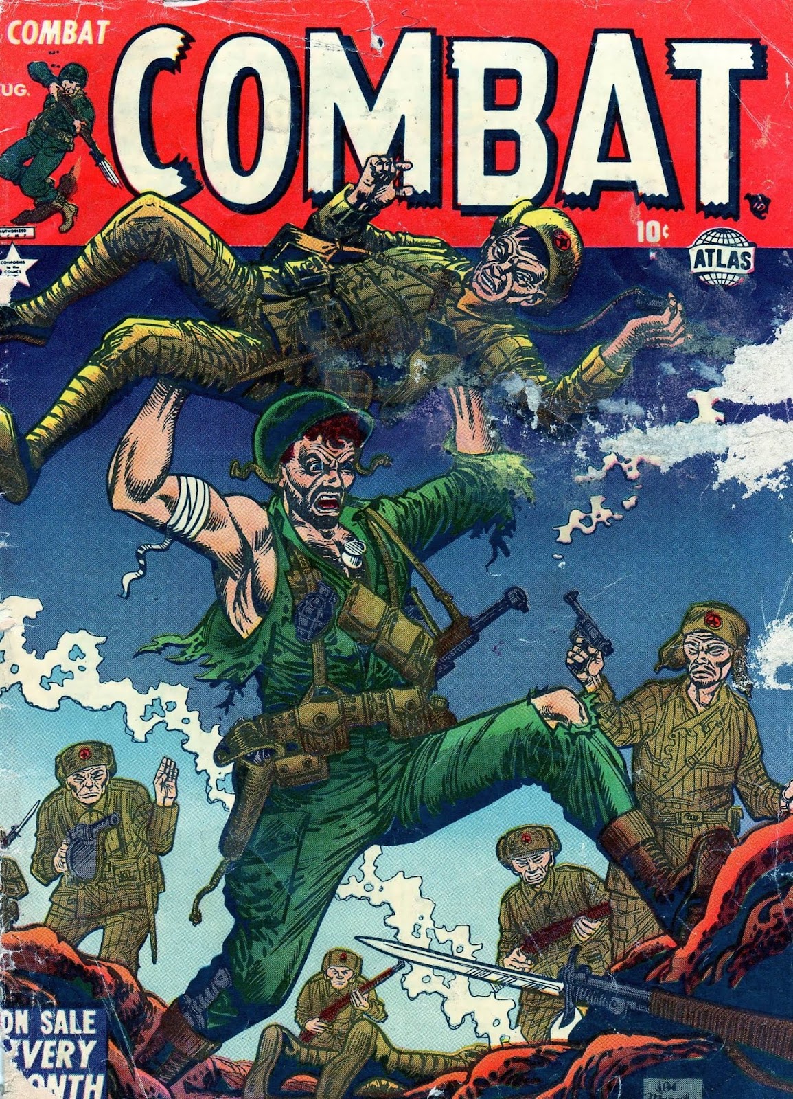 Combat (1952) issue 3 - Page 1