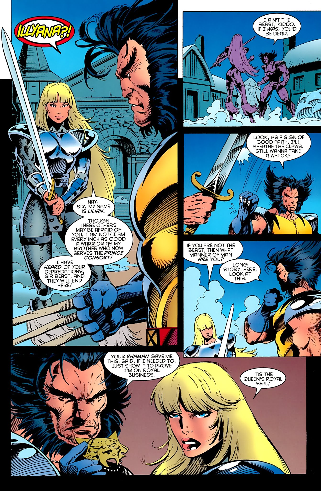 Read online Wolverine: Knight of Terra comic -  Issue # Full - 33
