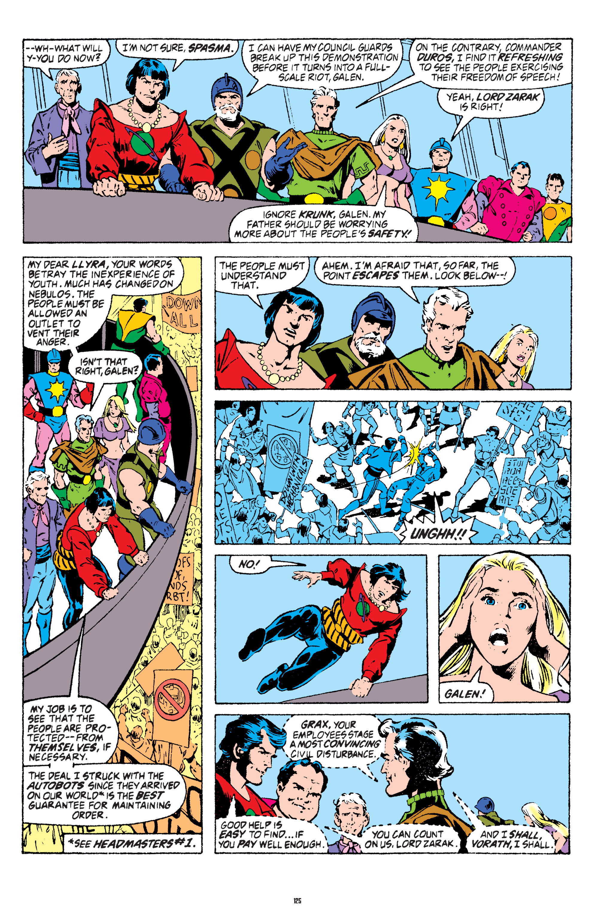 Read online The Transformers Classics comic -  Issue # TPB 7 - 124