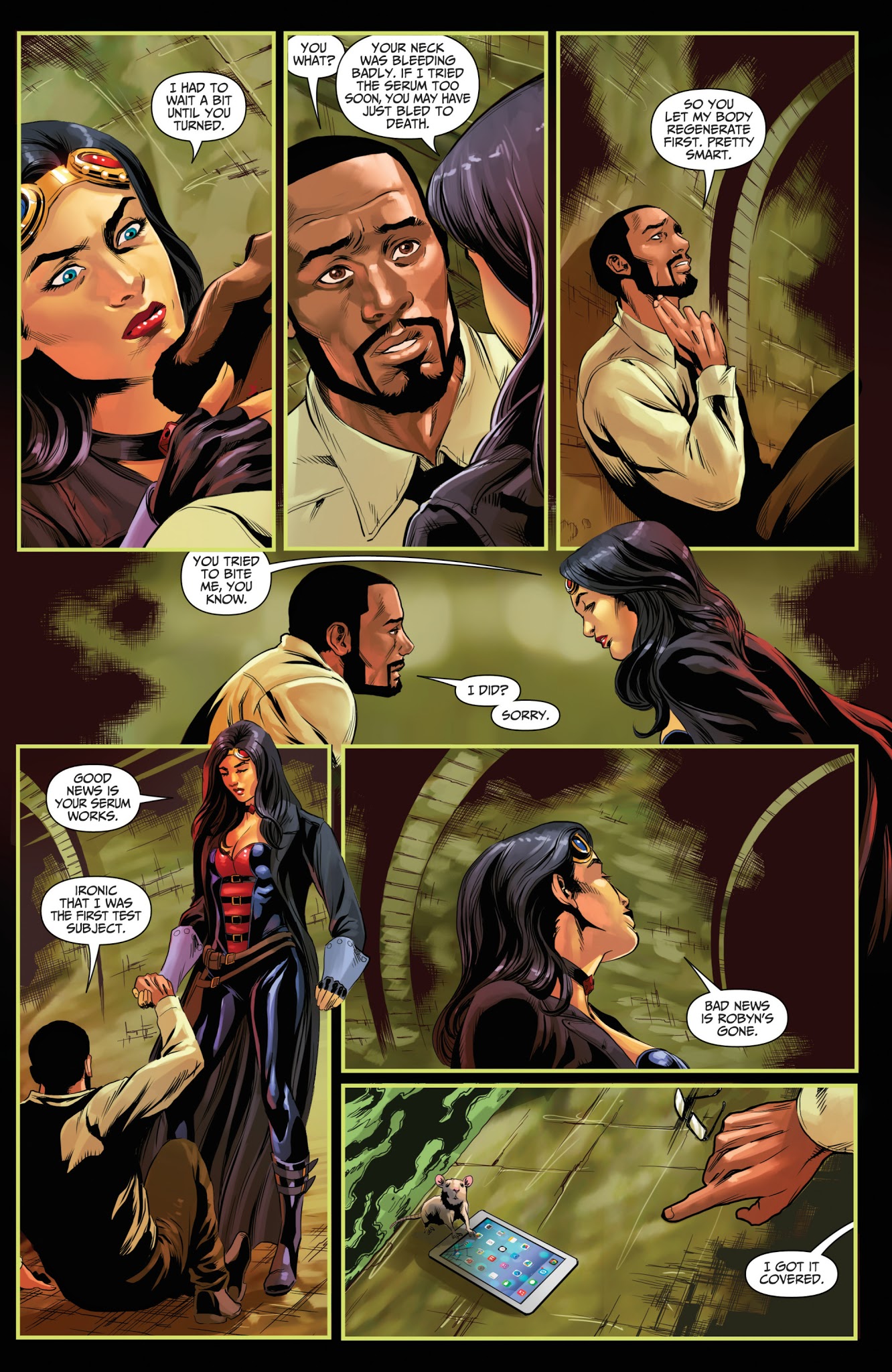 Read online Van Helsing vs. Robyn Hood comic -  Issue #4 - 4