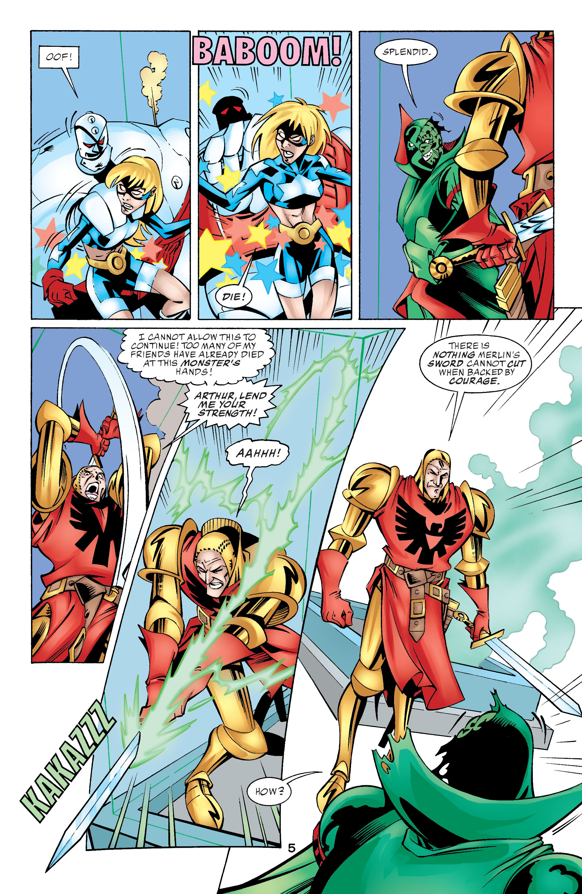 Read online Stars and S.T.R.I.P.E. comic -  Issue #13 - 6