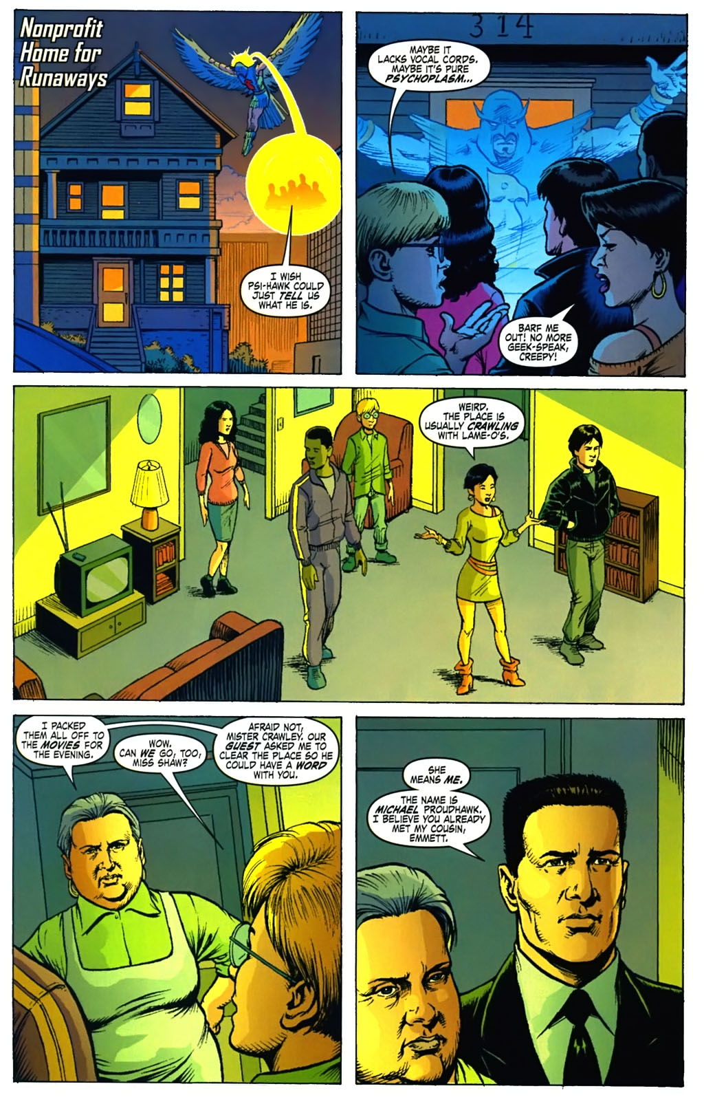 Read online Untold Tales Of The New Universe: Psi-Force comic -  Issue # Full - 14