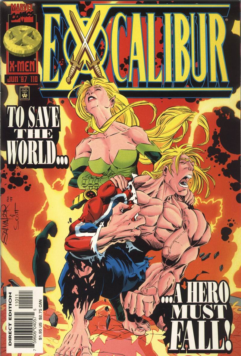 Read online Excalibur (1988) comic -  Issue #110 - 1