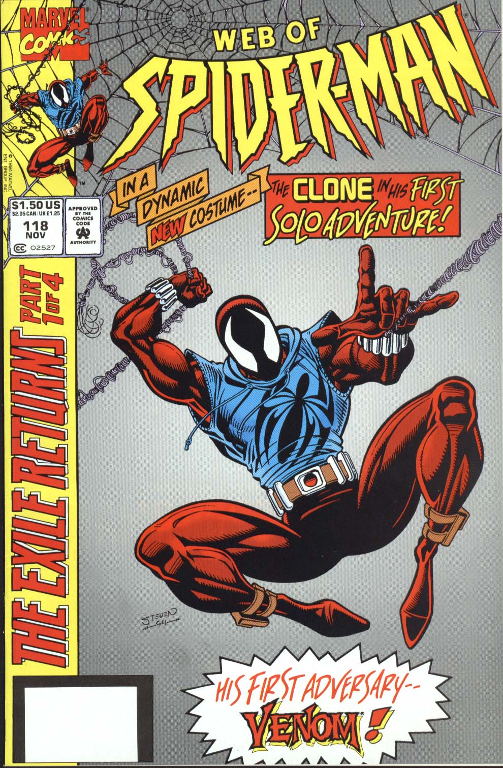 Read online Web of Spider-Man (1985) comic -  Issue #118 - 1