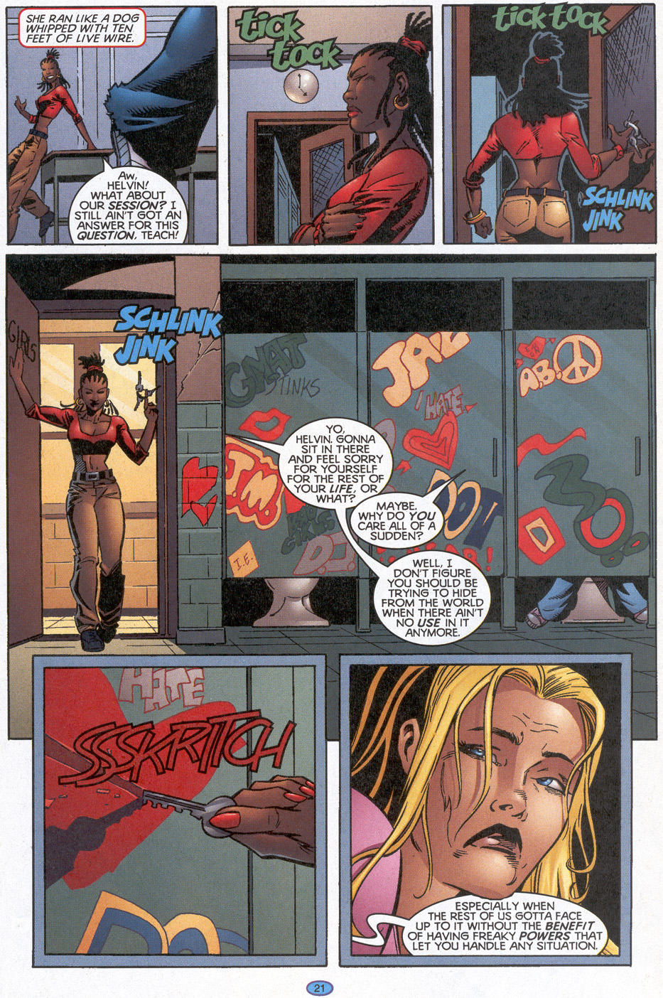 Read online Troublemakers comic -  Issue #18 - 18