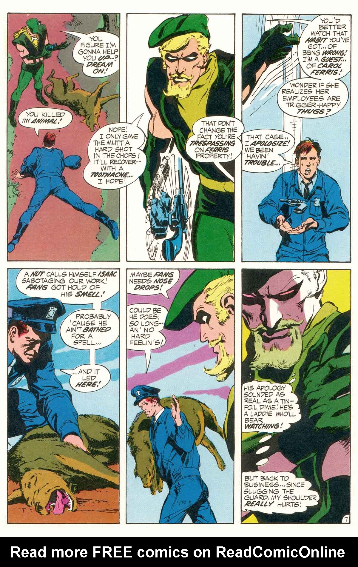 Read online Green Lantern/Green Arrow comic -  Issue #7 - 9