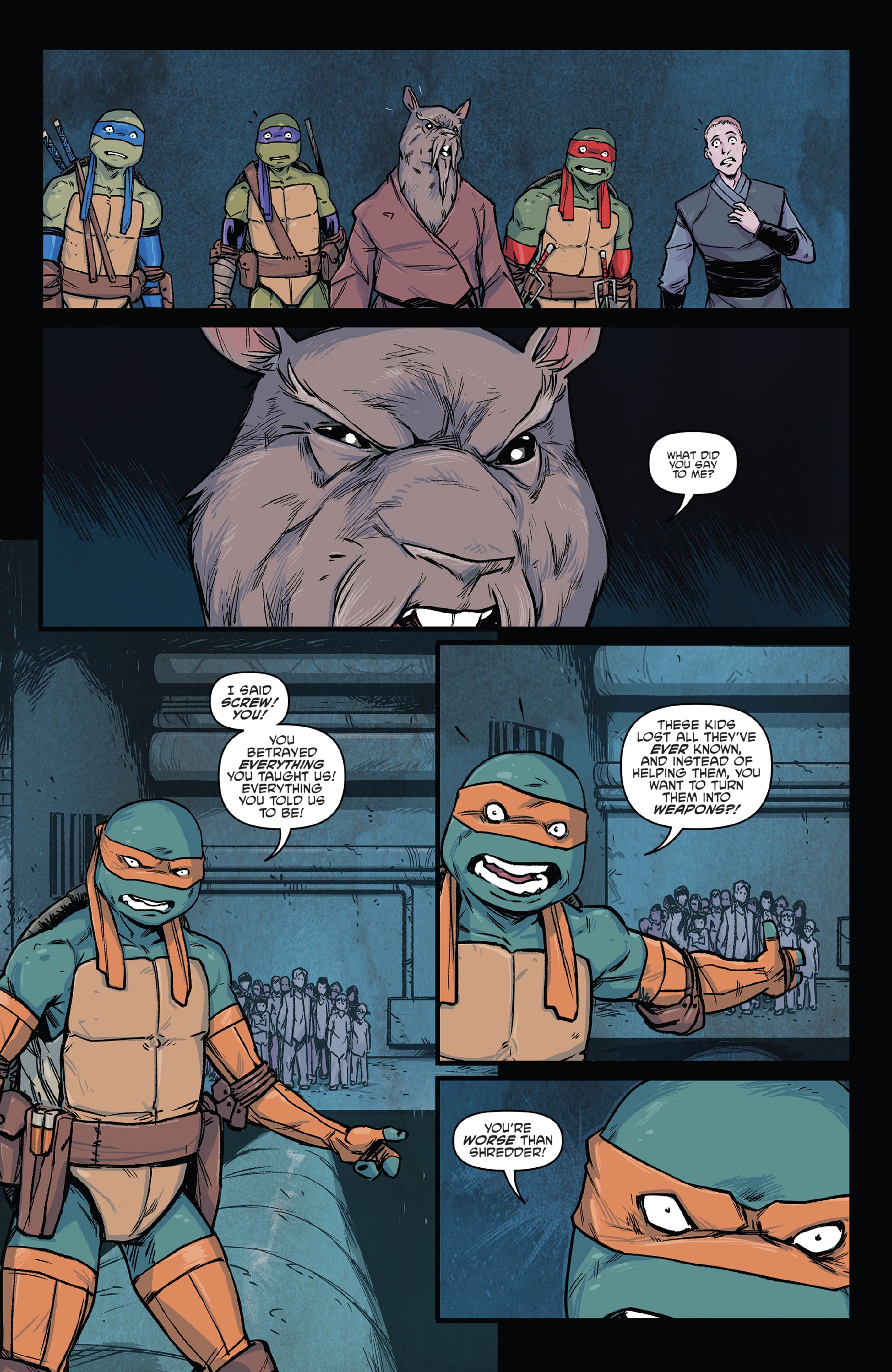 Read online Teenage Mutant Ninja Turtles: Best Of comic -  Issue # Michelangelo - 80