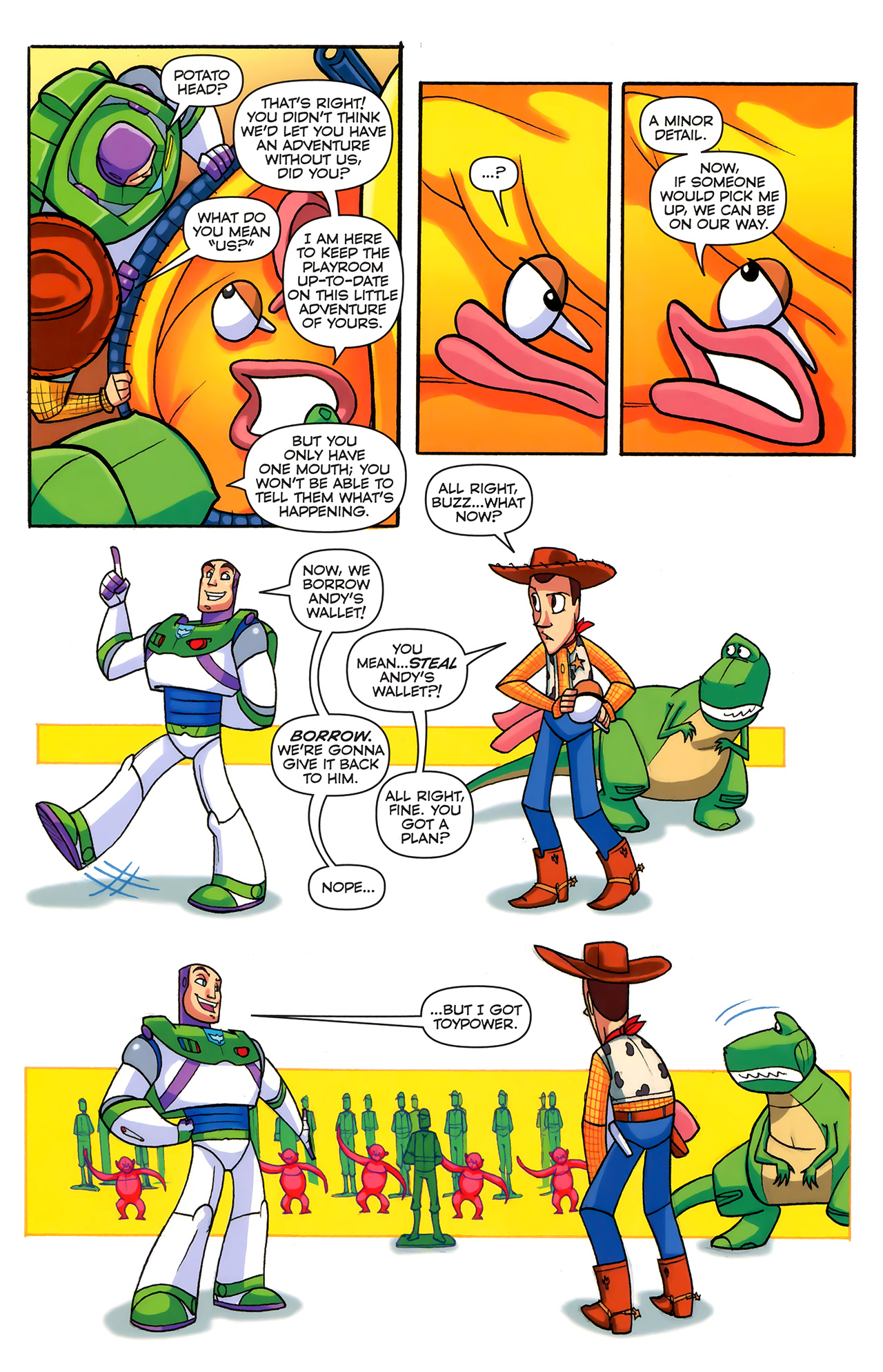 Read online Toy Story (2009) comic -  Issue #6 - 12