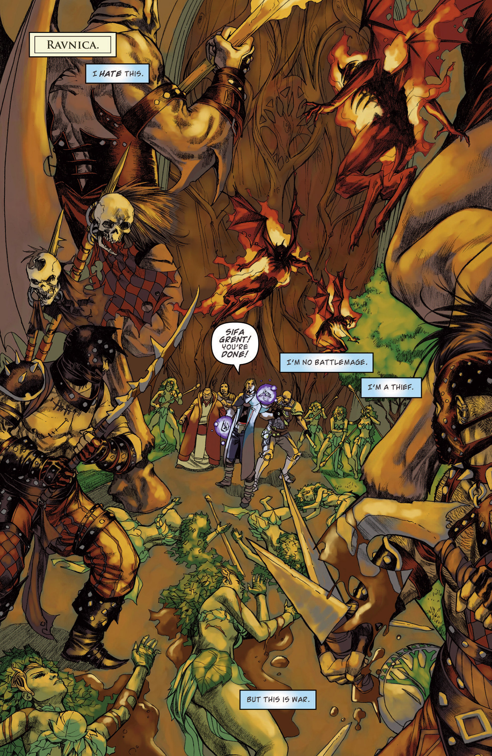 Read online Magic: The Gathering--Path of Vengeance comic -  Issue #4 - 3