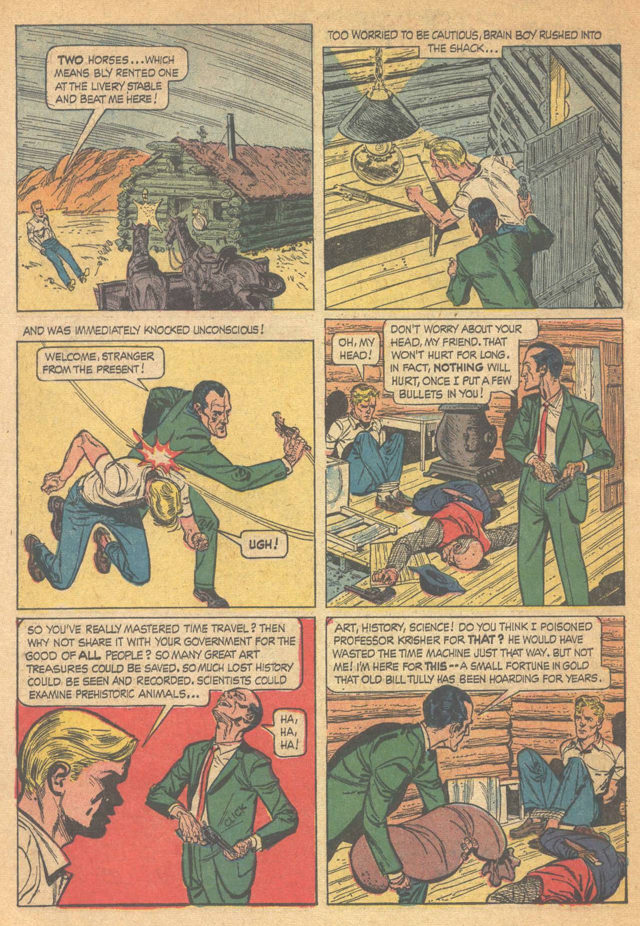 Read online Brain Boy (1962) comic -  Issue #4 - 18