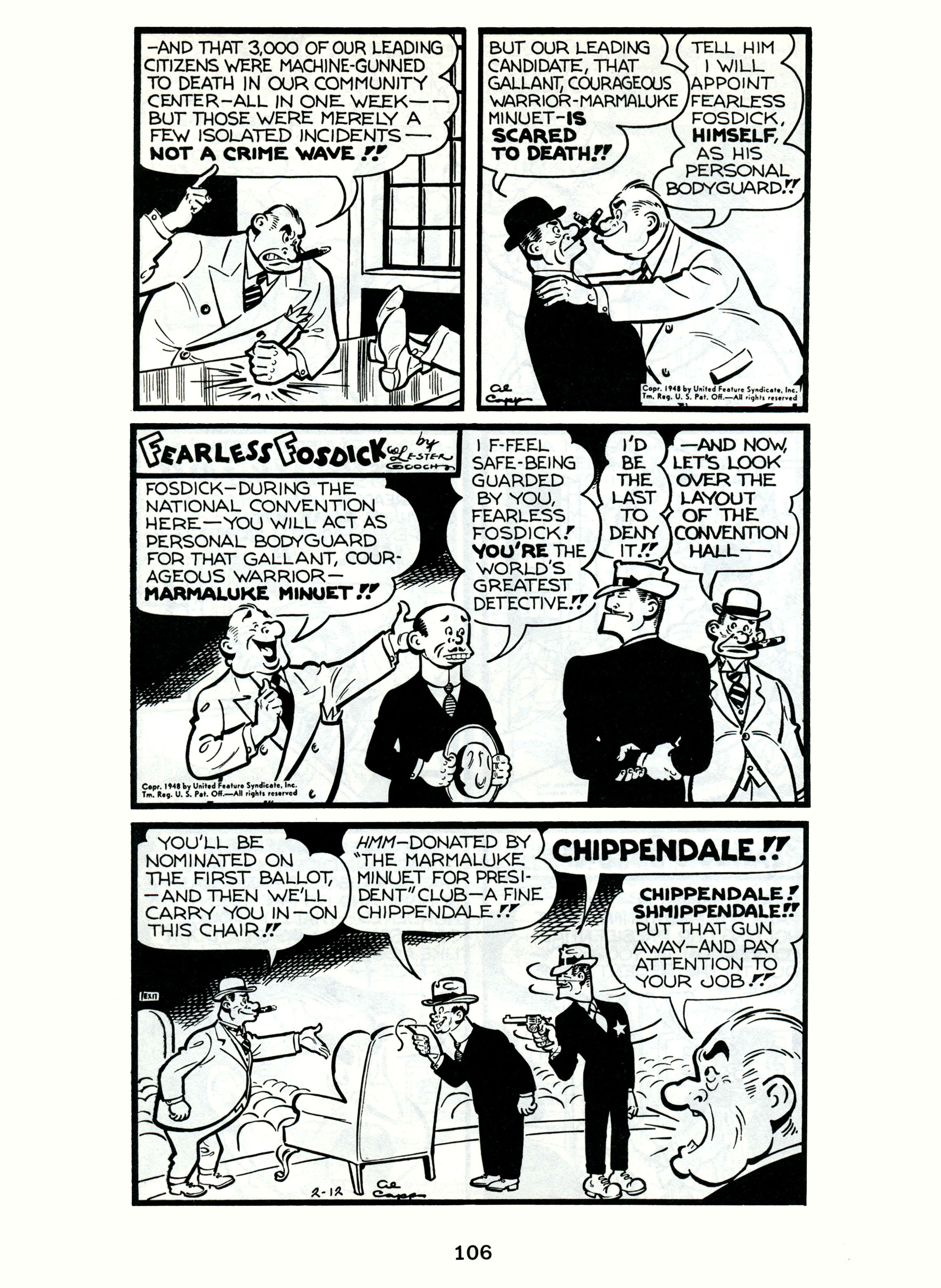 Read online Fearless Fosdick comic -  Issue # TPB - 107