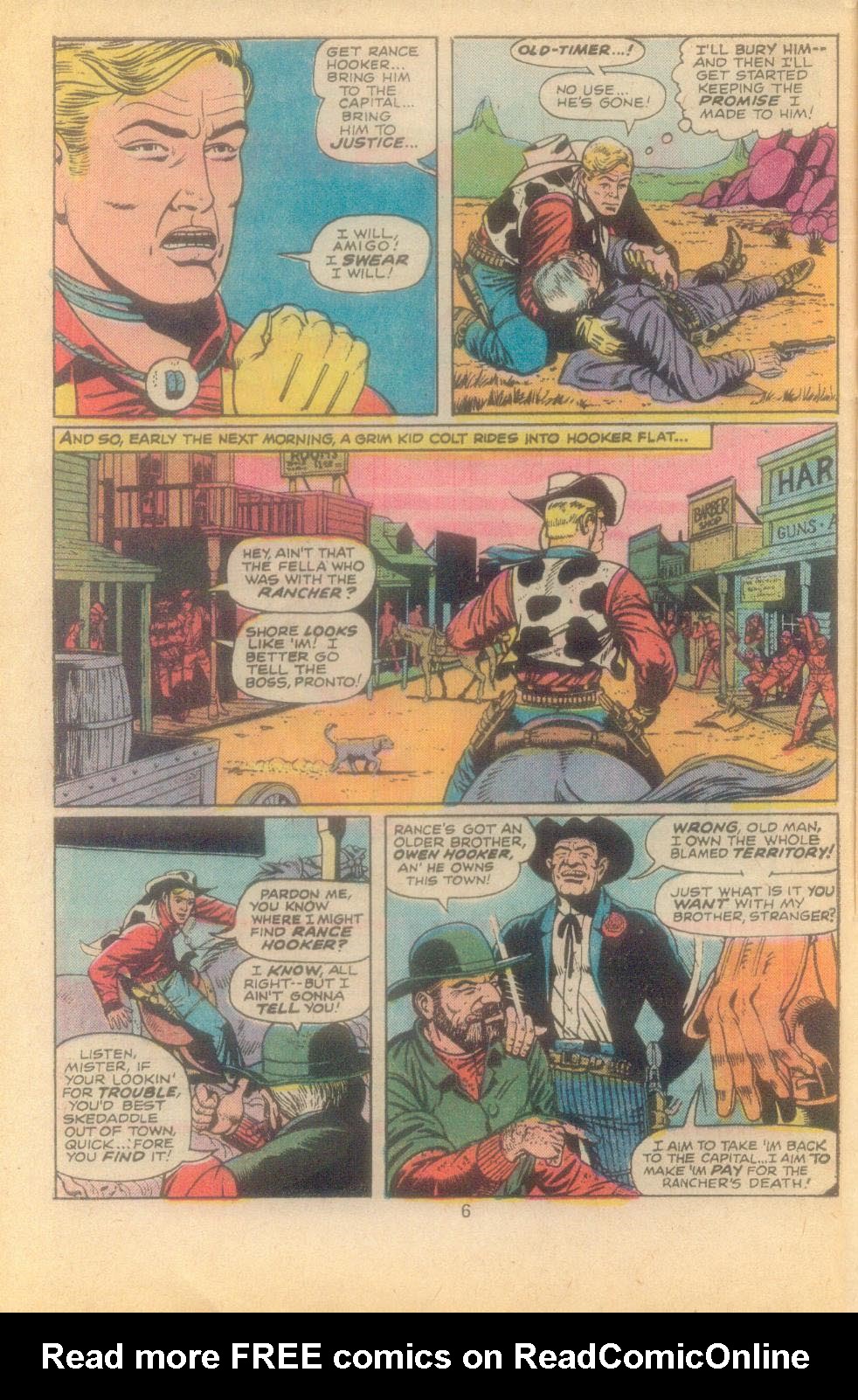 Read online Kid Colt Outlaw comic -  Issue #205 - 8