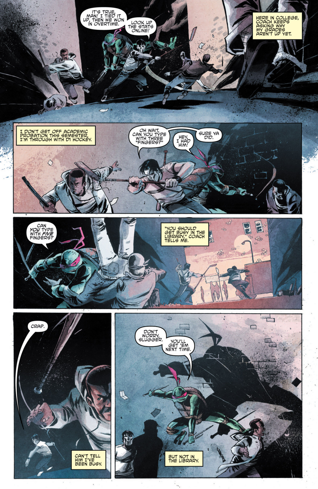 Read online Teenage Mutant Ninja Turtles Micro-Series comic -  Issue #6 - 4