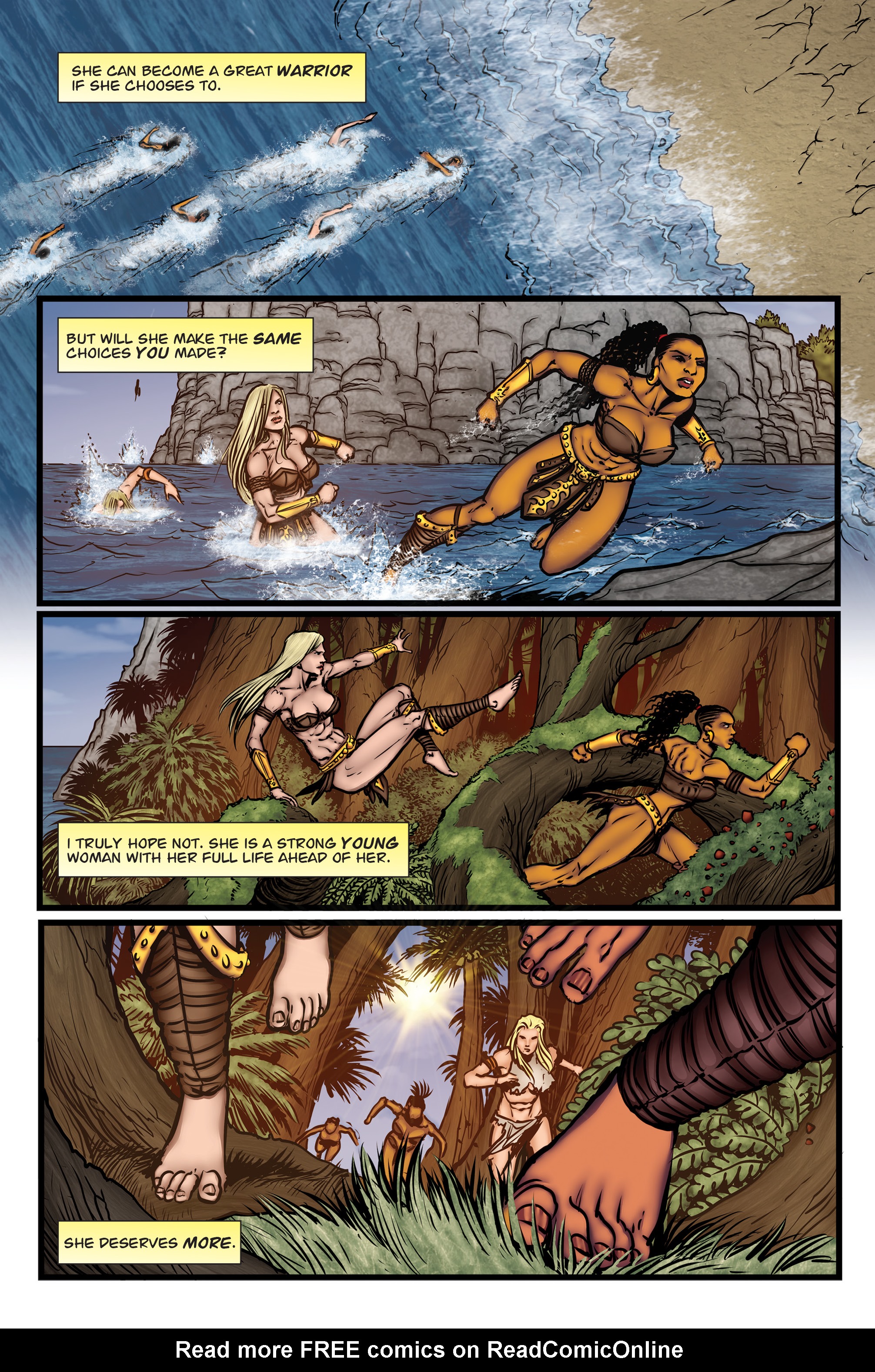 Read online Arhian: Head Huntress comic -  Issue #5 - 20