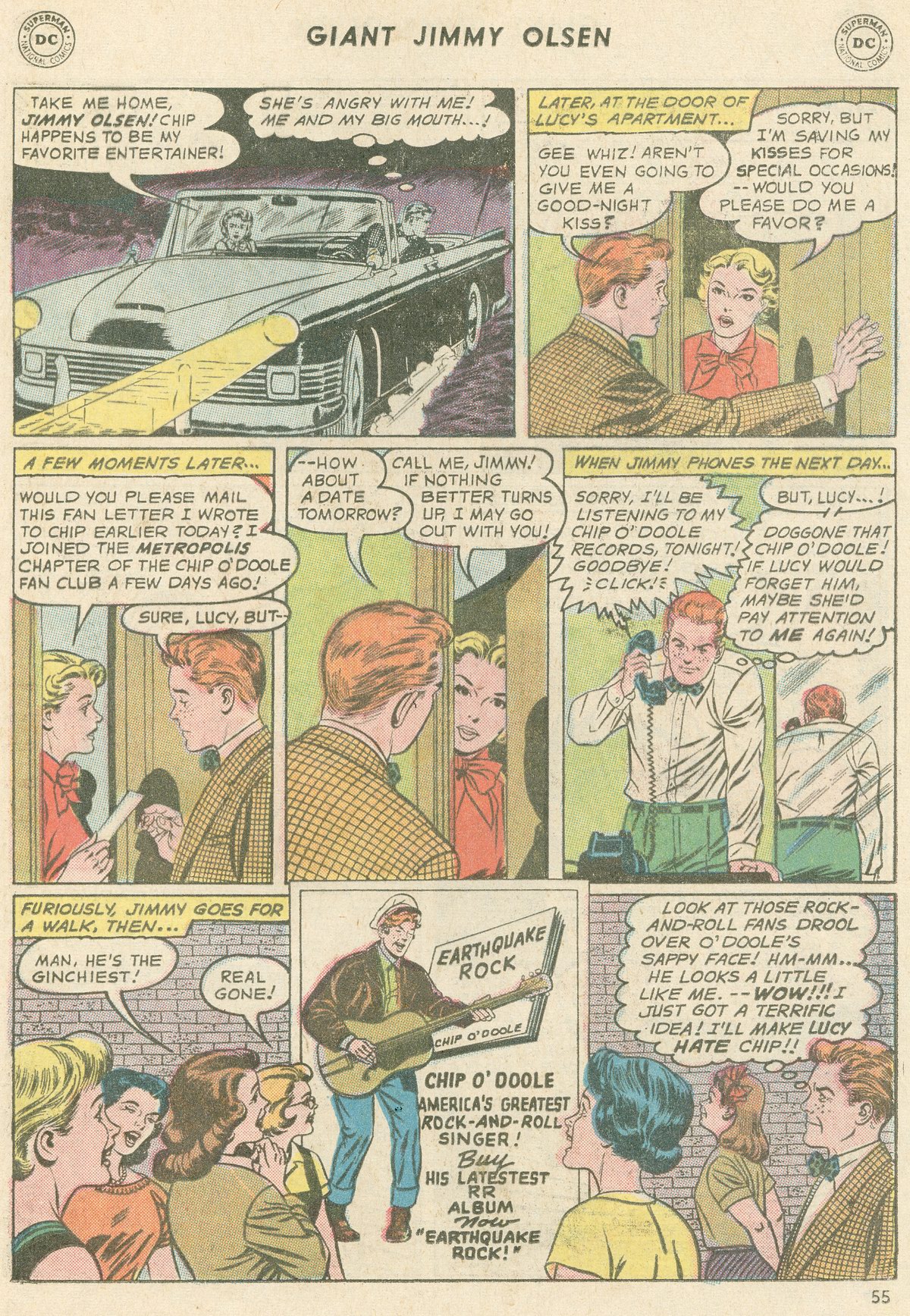 Read online Superman's Pal Jimmy Olsen comic -  Issue #95 - 57