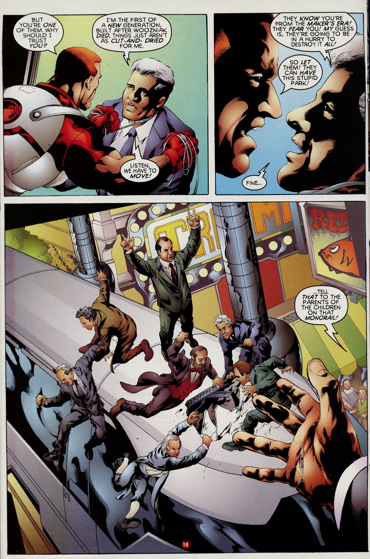 Read online Magnus Robot Fighter (1997) comic -  Issue #5 - 14
