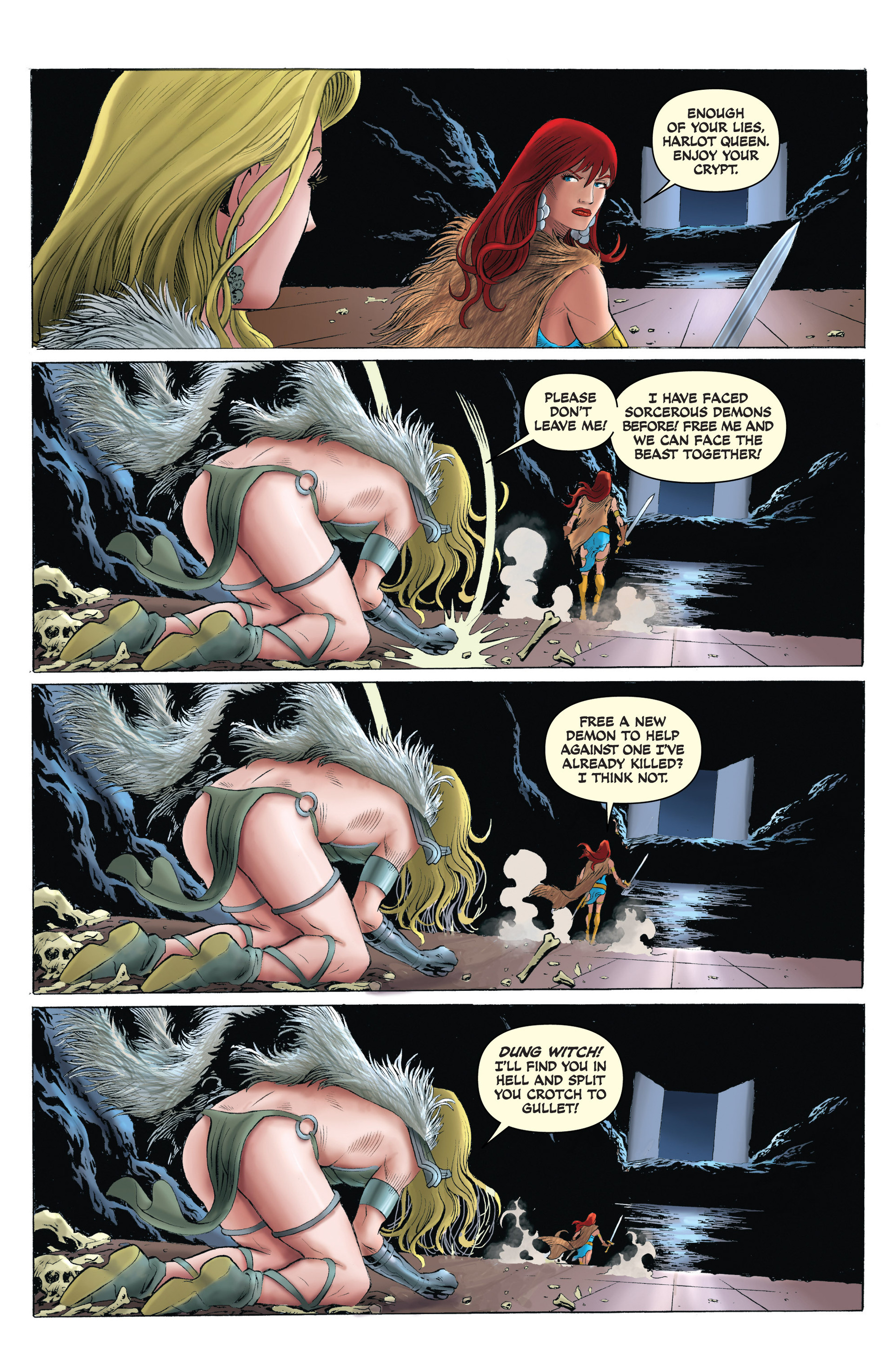 Read online Red Sonja: Unchained comic -  Issue #2 - 18