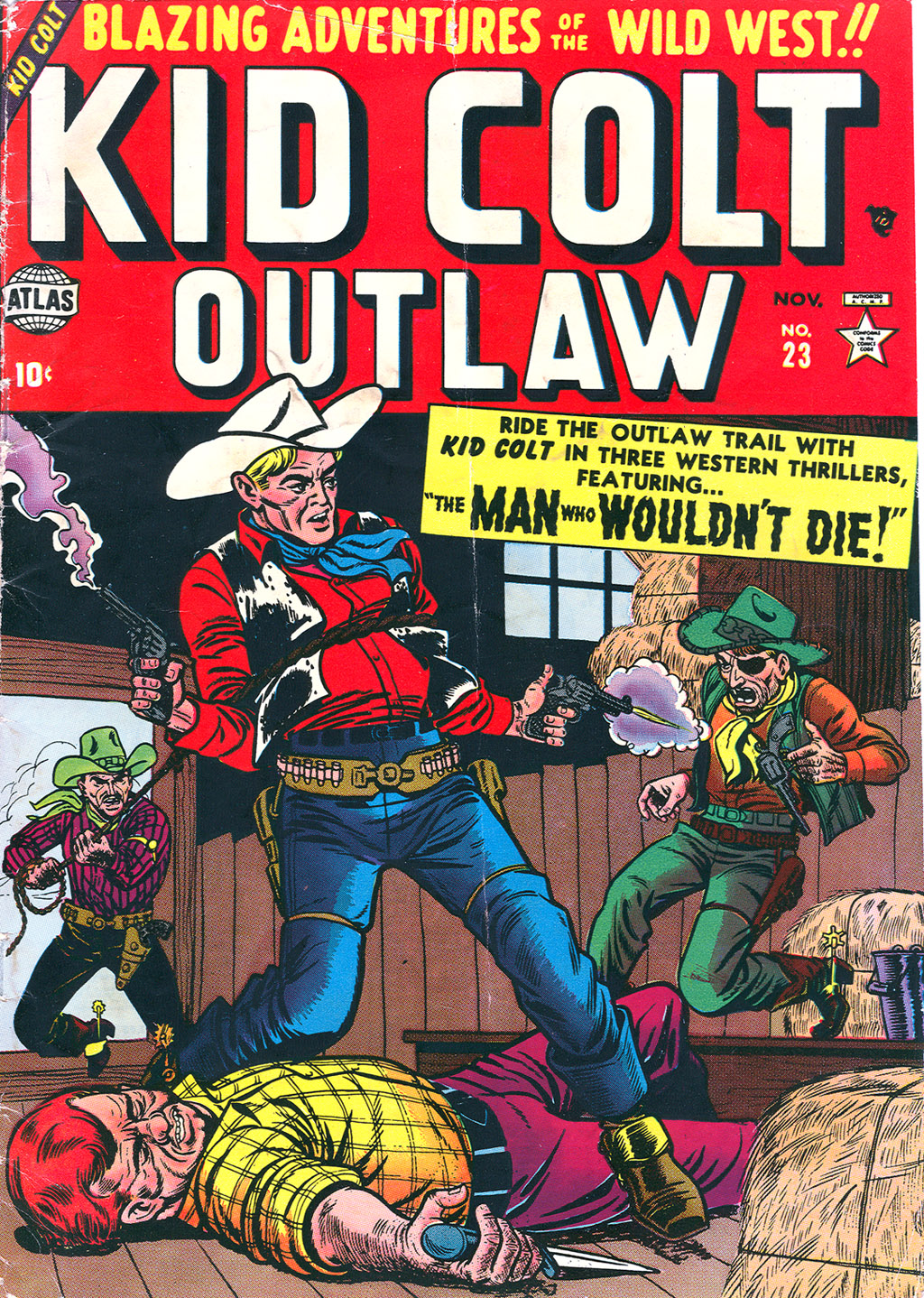 Read online Kid Colt Outlaw comic -  Issue #23 - 1