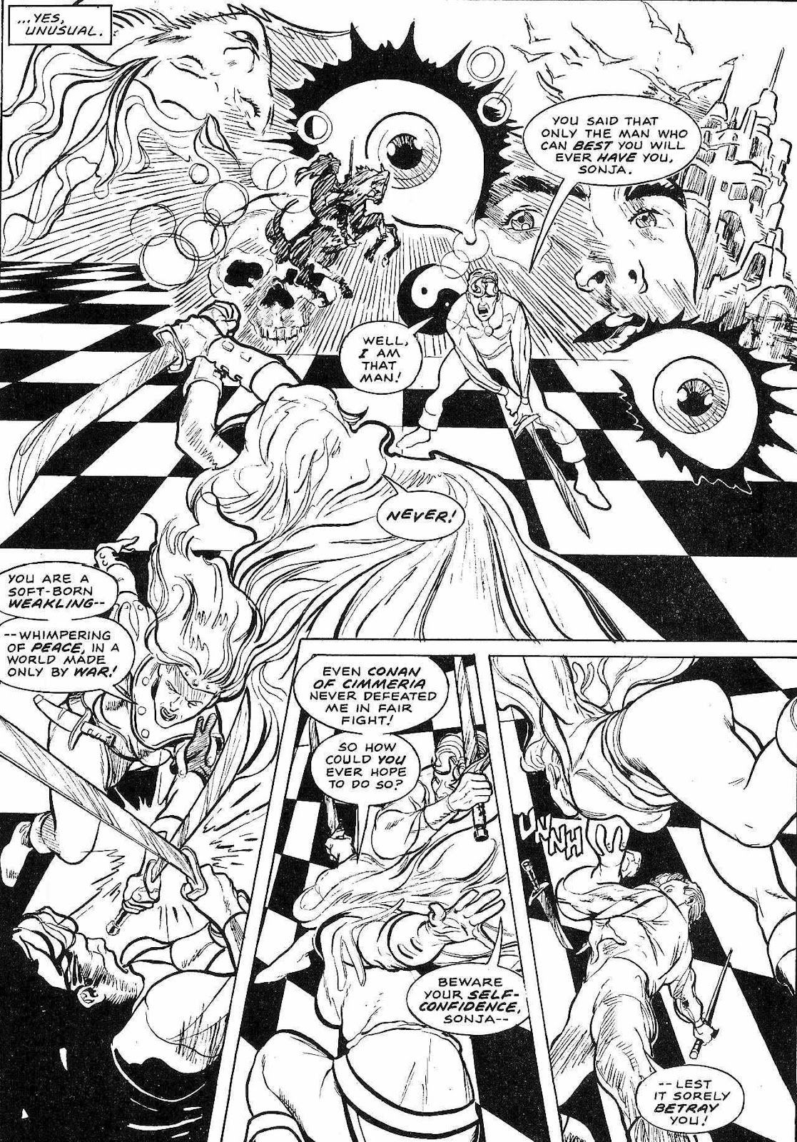 The Savage Sword Of Conan issue 208 - Page 61