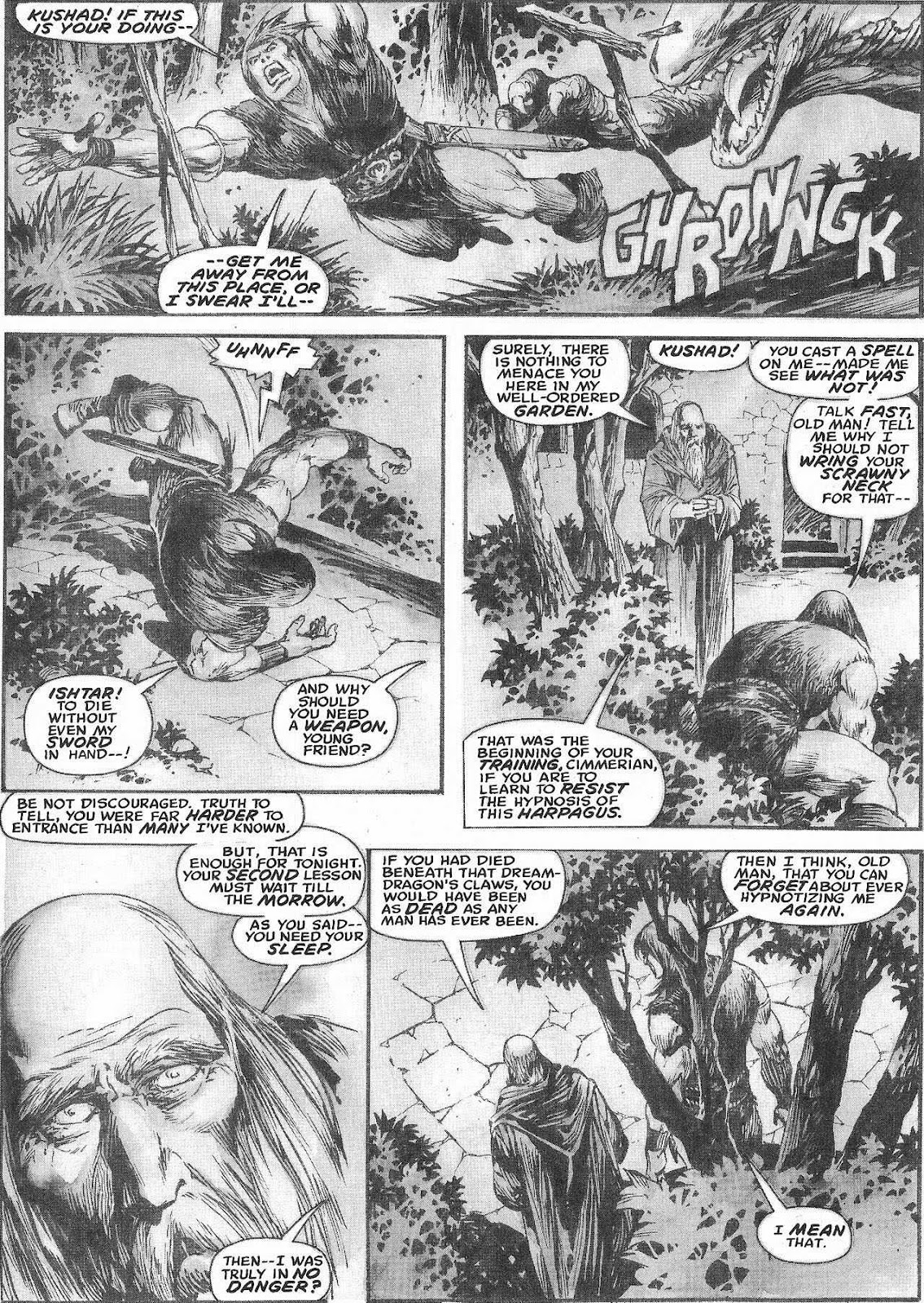 The Savage Sword Of Conan issue 207 - Page 37