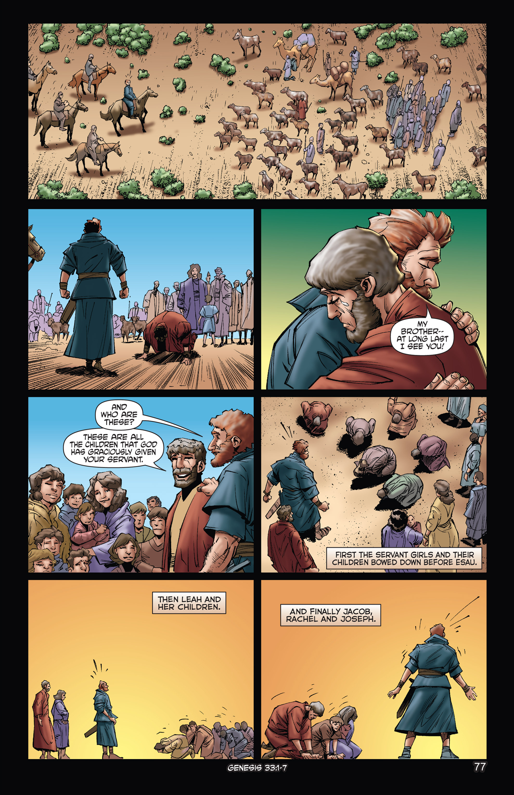 Read online The Kingstone Bible comic -  Issue #2 - 80