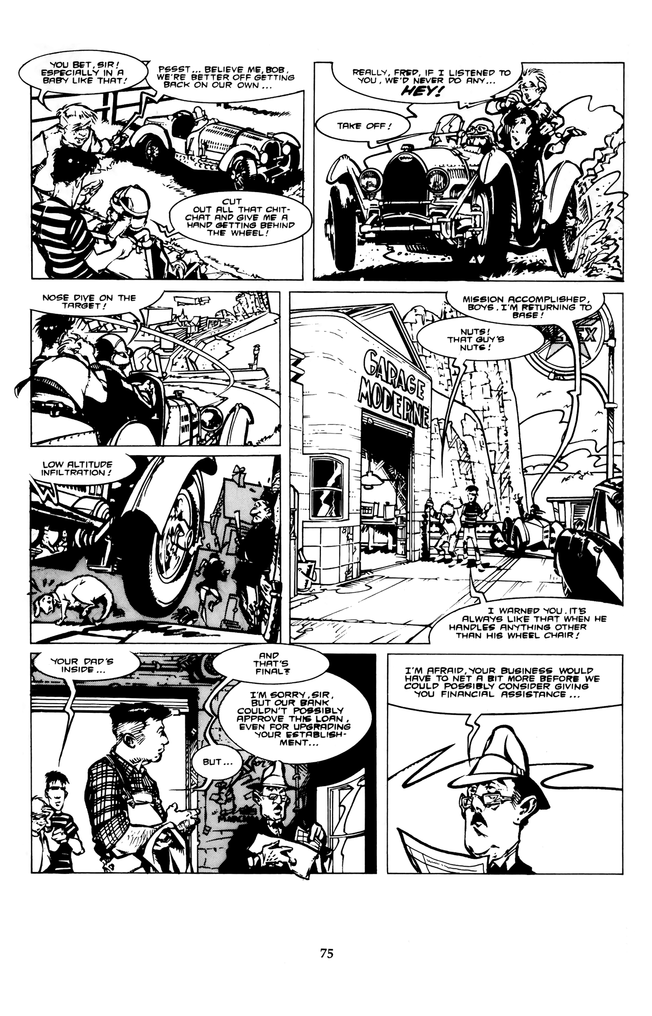 Read online Cheval Noir comic -  Issue #22 - 77