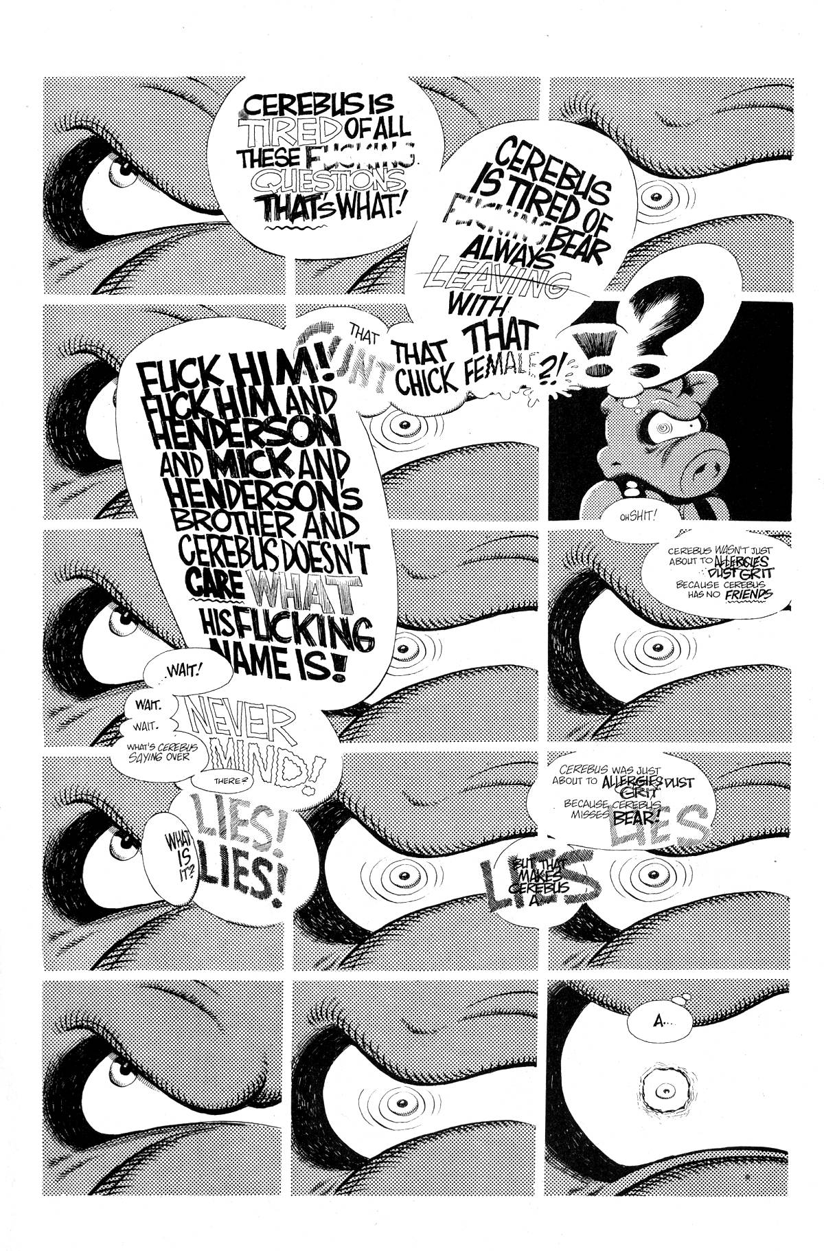 Read online Cerebus comic -  Issue #214 - 14