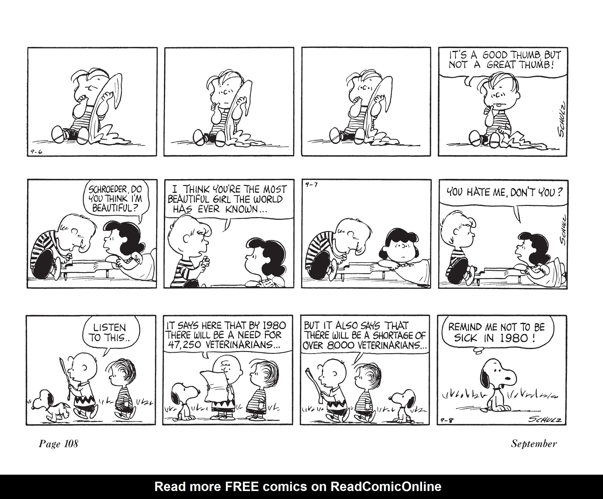 Read online The Complete Peanuts comic -  Issue # TPB 8 - 120