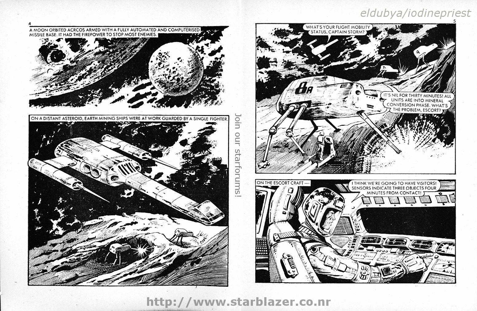 Read online Starblazer comic -  Issue #98 - 4