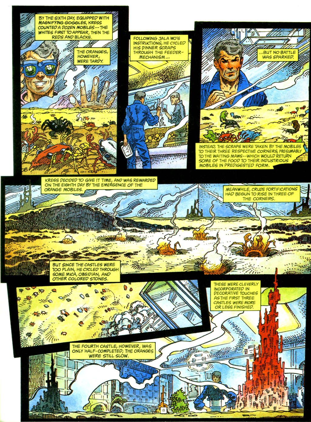 Read online Science Fiction Graphic Novel comic -  Issue #7 - 9