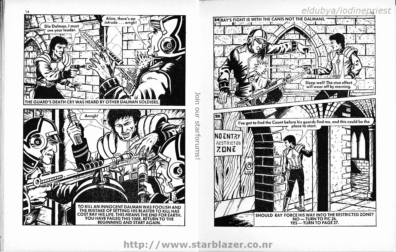 Read online Starblazer comic -  Issue #152 - 9