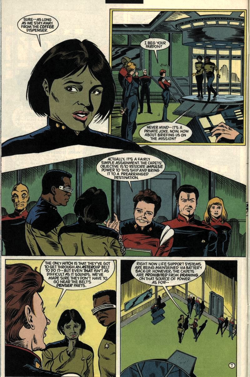 Read online Star Trek: The Next Generation (1989) comic -  Issue #32 - 8