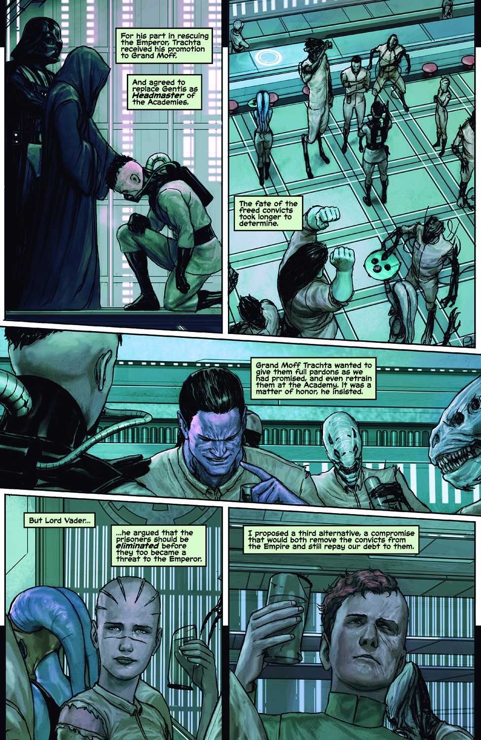 Read online Star Wars: Darth Vader and the Ghost Prison comic -  Issue #5 - 16