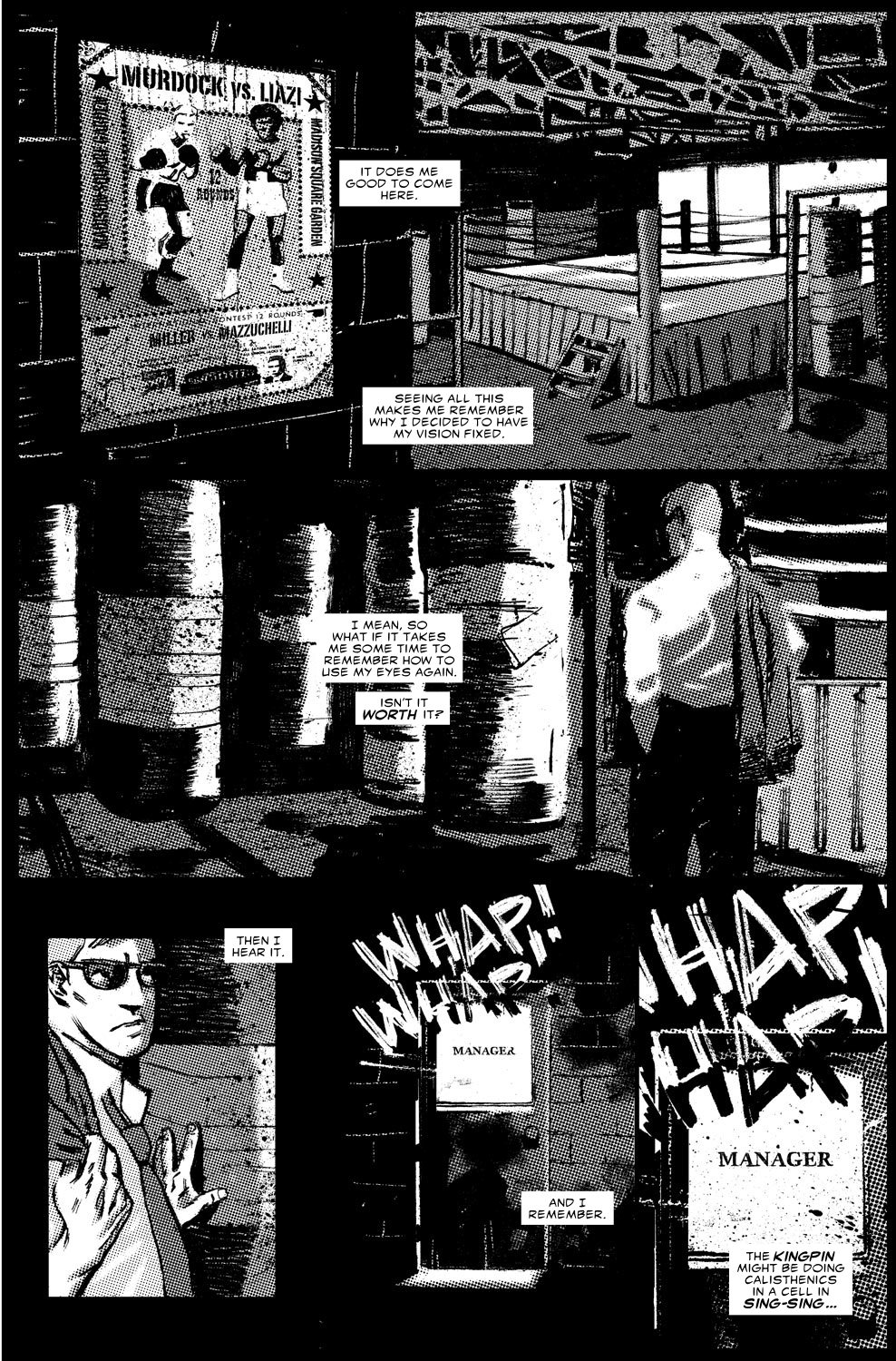 Read online Daredevil Black & White comic -  Issue # Full - 9
