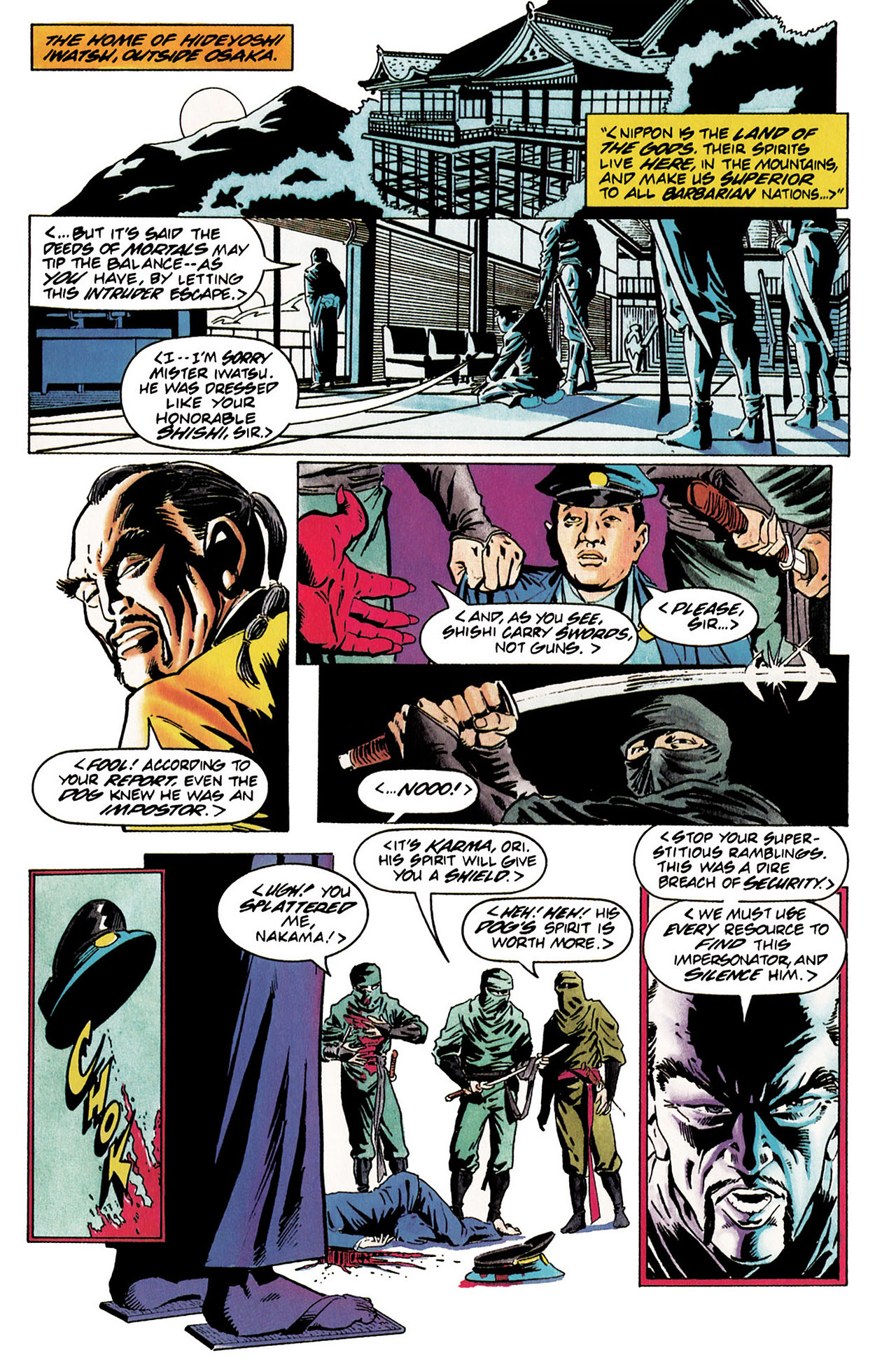 Read online Ninjak (1994) comic -  Issue #0 - 20