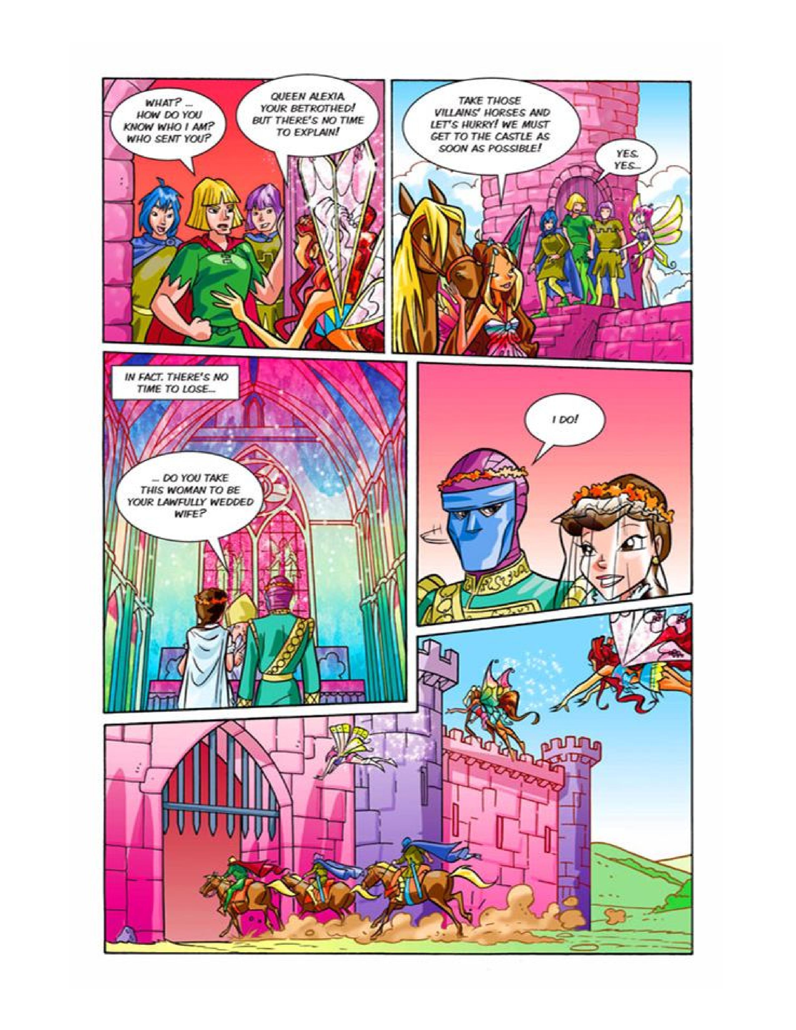 Read online Winx Club Comic comic -  Issue #34 - 40