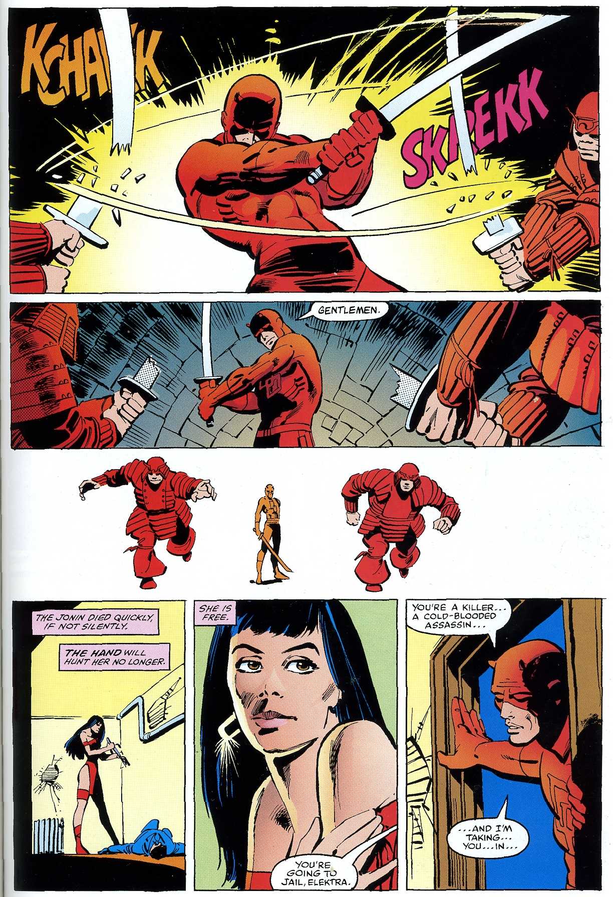 Read online Daredevil Visionaries: Frank Miller comic -  Issue # TPB 2 - 181