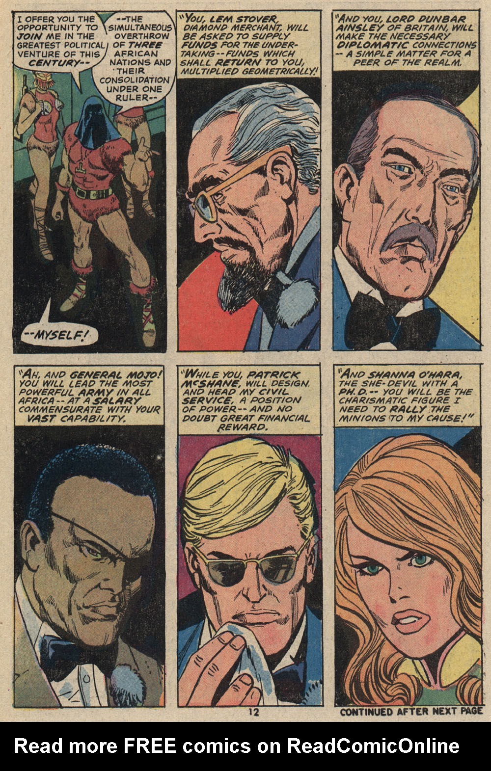 Read online Shanna, the She-Devil (1972) comic -  Issue #4 - 10