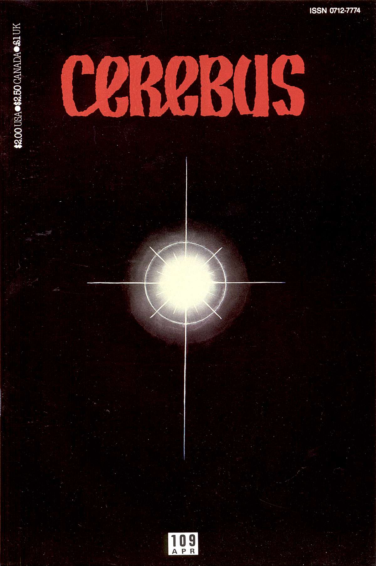 Read online Cerebus comic -  Issue #109 - 1