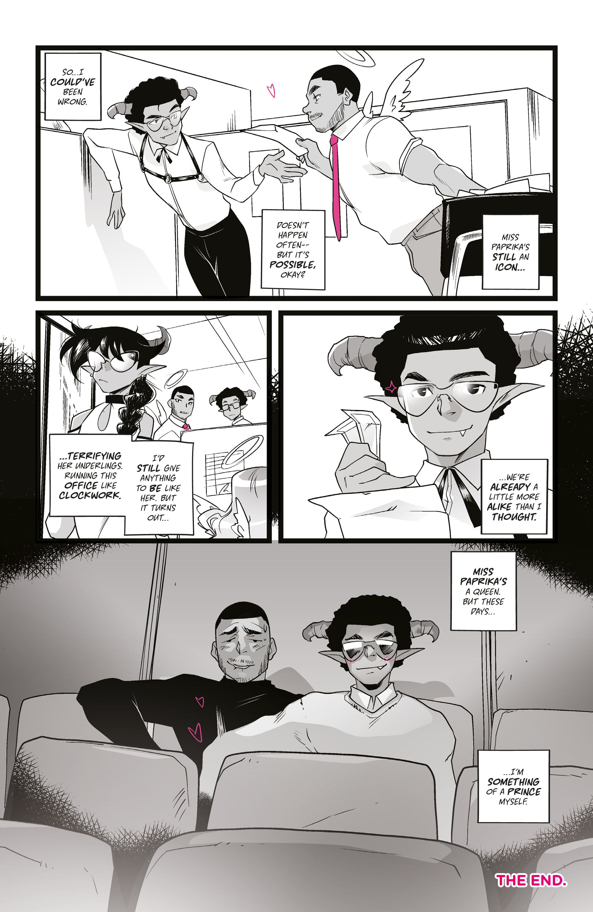 Read online Mirka Andolfo's Sweet Paprika: Black White & Pink (One-Shot) comic -  Issue # Full - 27