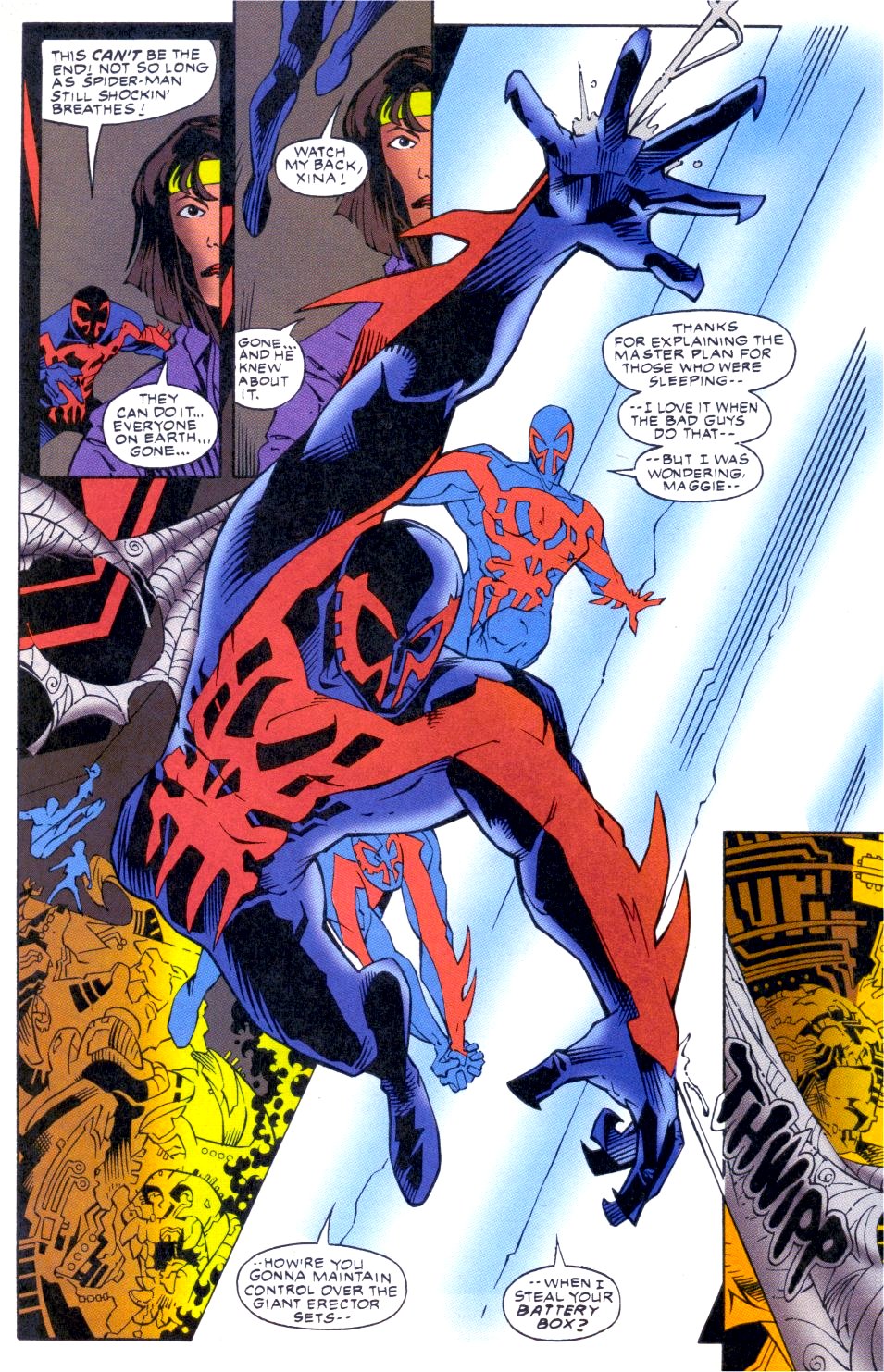Read online 2099: World of Tomorrow comic -  Issue #6 - 16