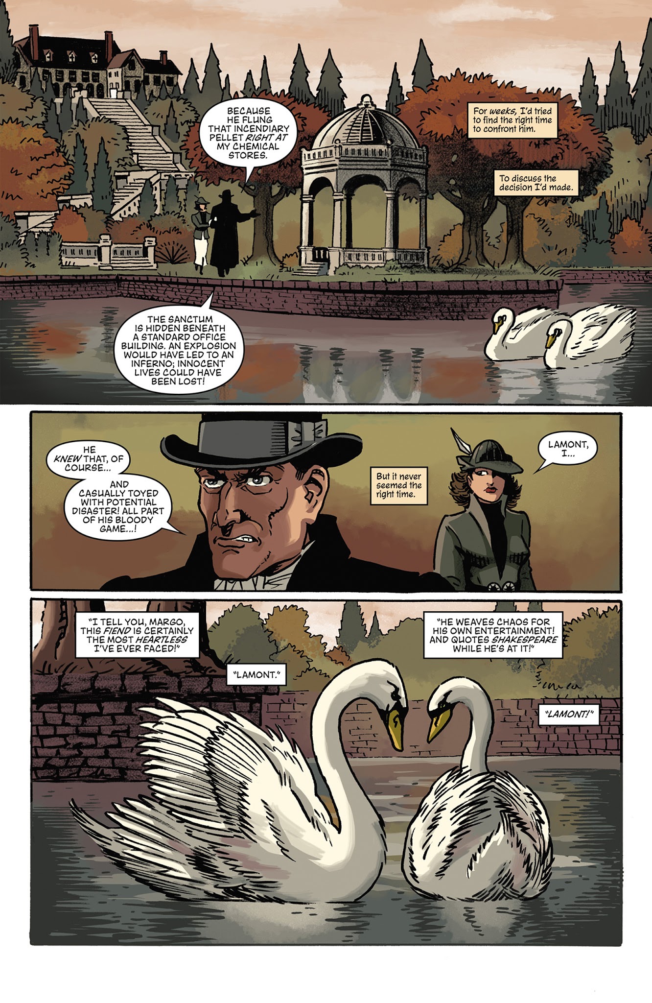 Read online Grendel vs. The Shadow comic -  Issue #3 - 7