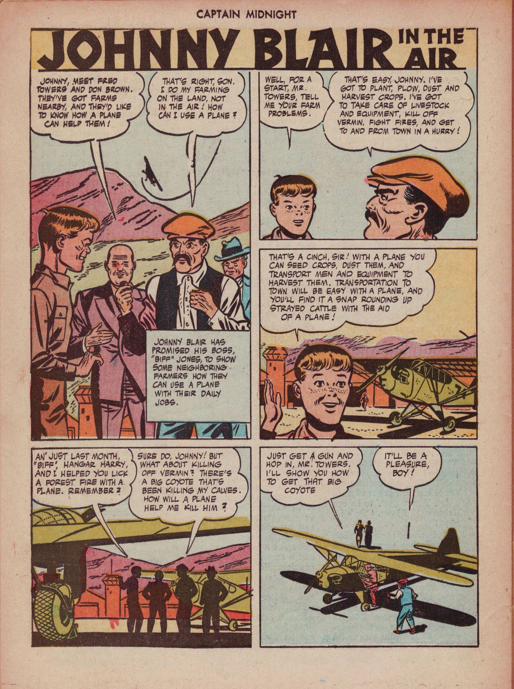 Read online Captain Midnight (1942) comic -  Issue #43 - 36