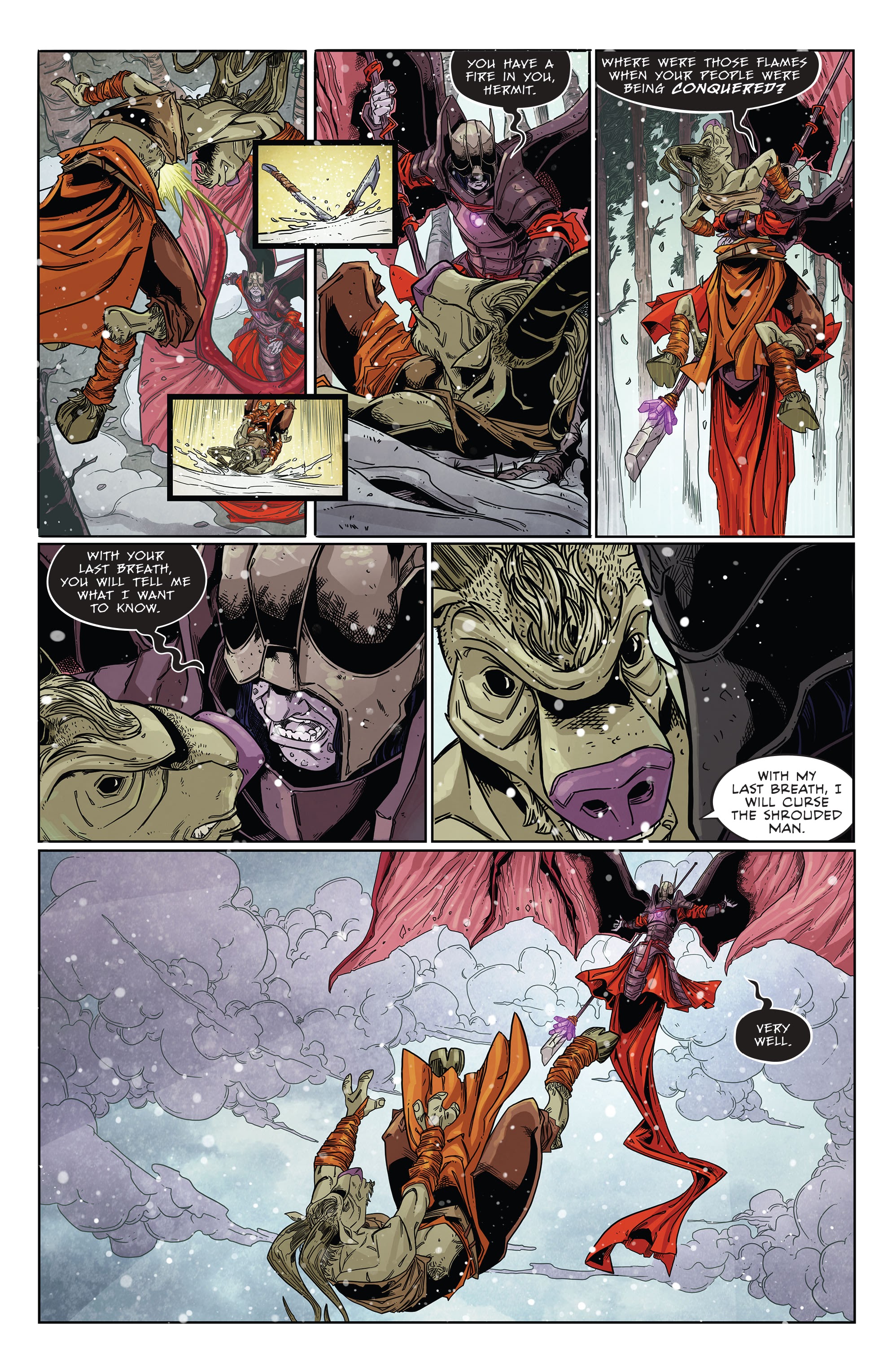 Read online Canto III: Lionhearted comic -  Issue #1 - 9