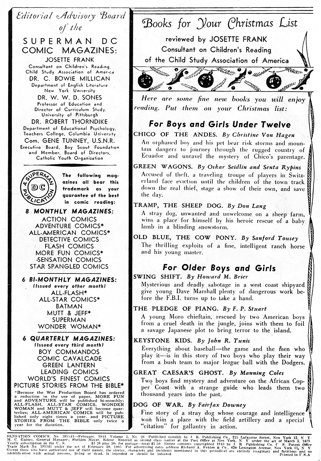 Read online Sensation (Mystery) Comics comic -  Issue #26 - 2