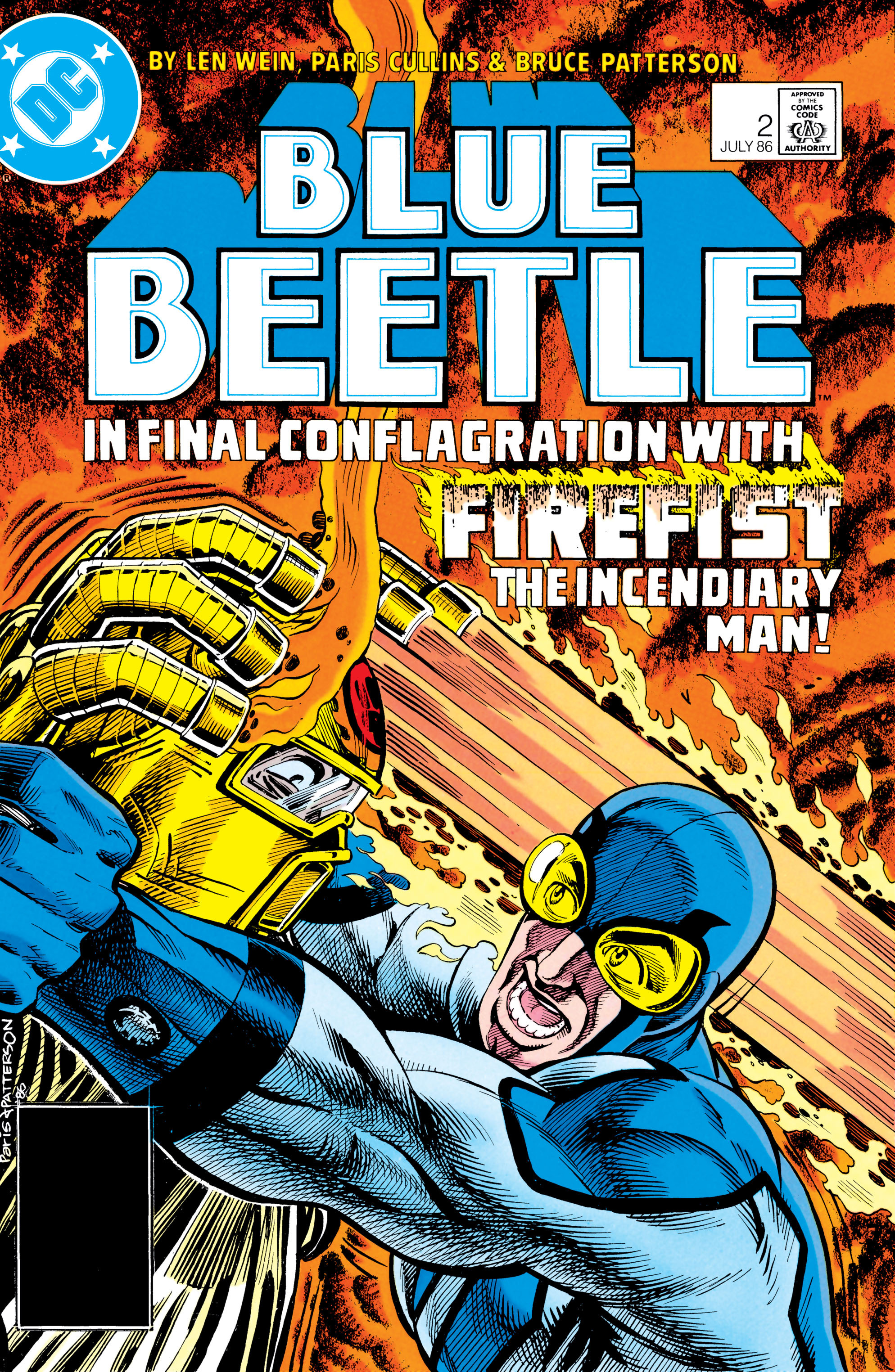 Read online Blue Beetle (1986) comic -  Issue #2 - 1