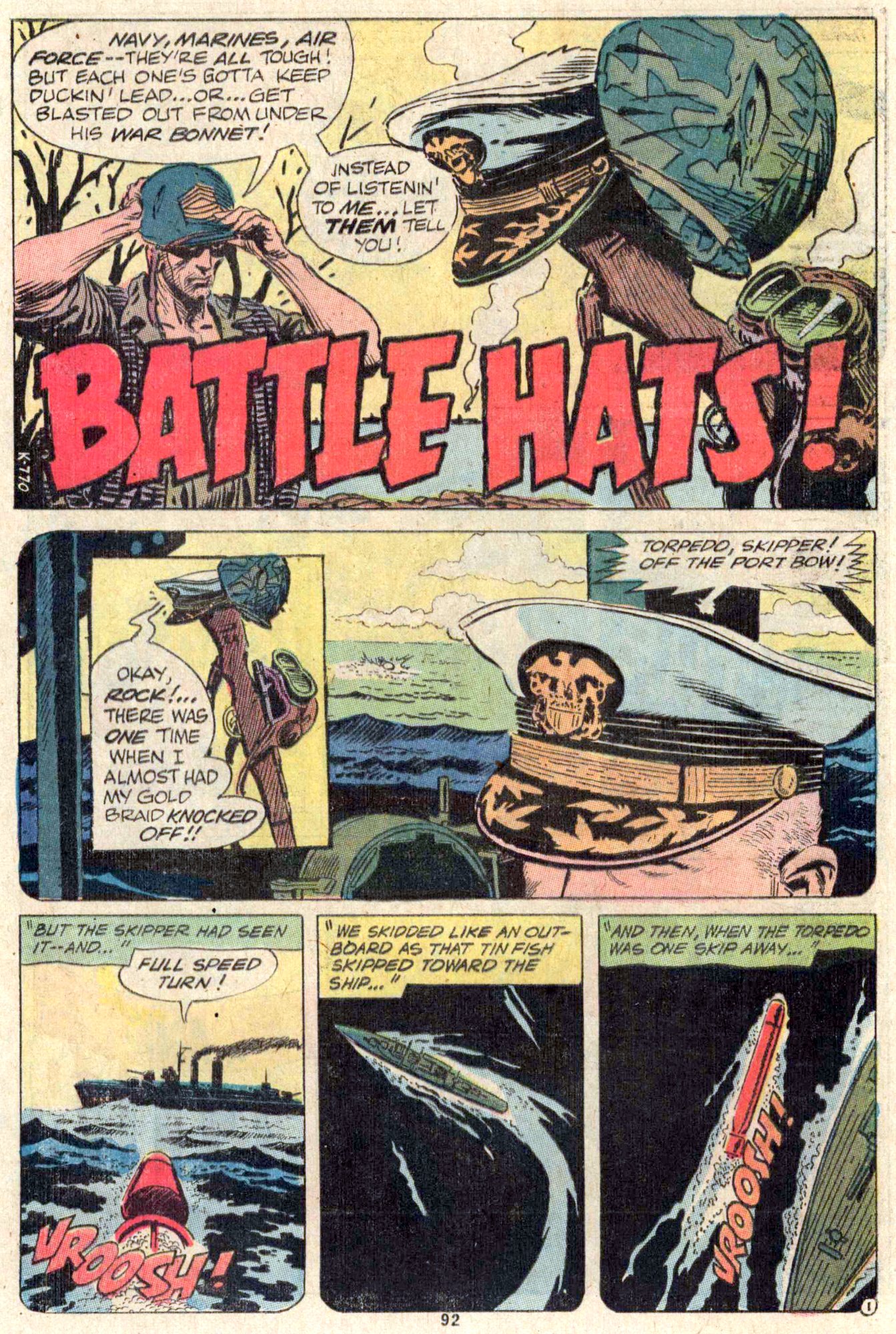 Read online Our Army at War (1952) comic -  Issue #242 - 92