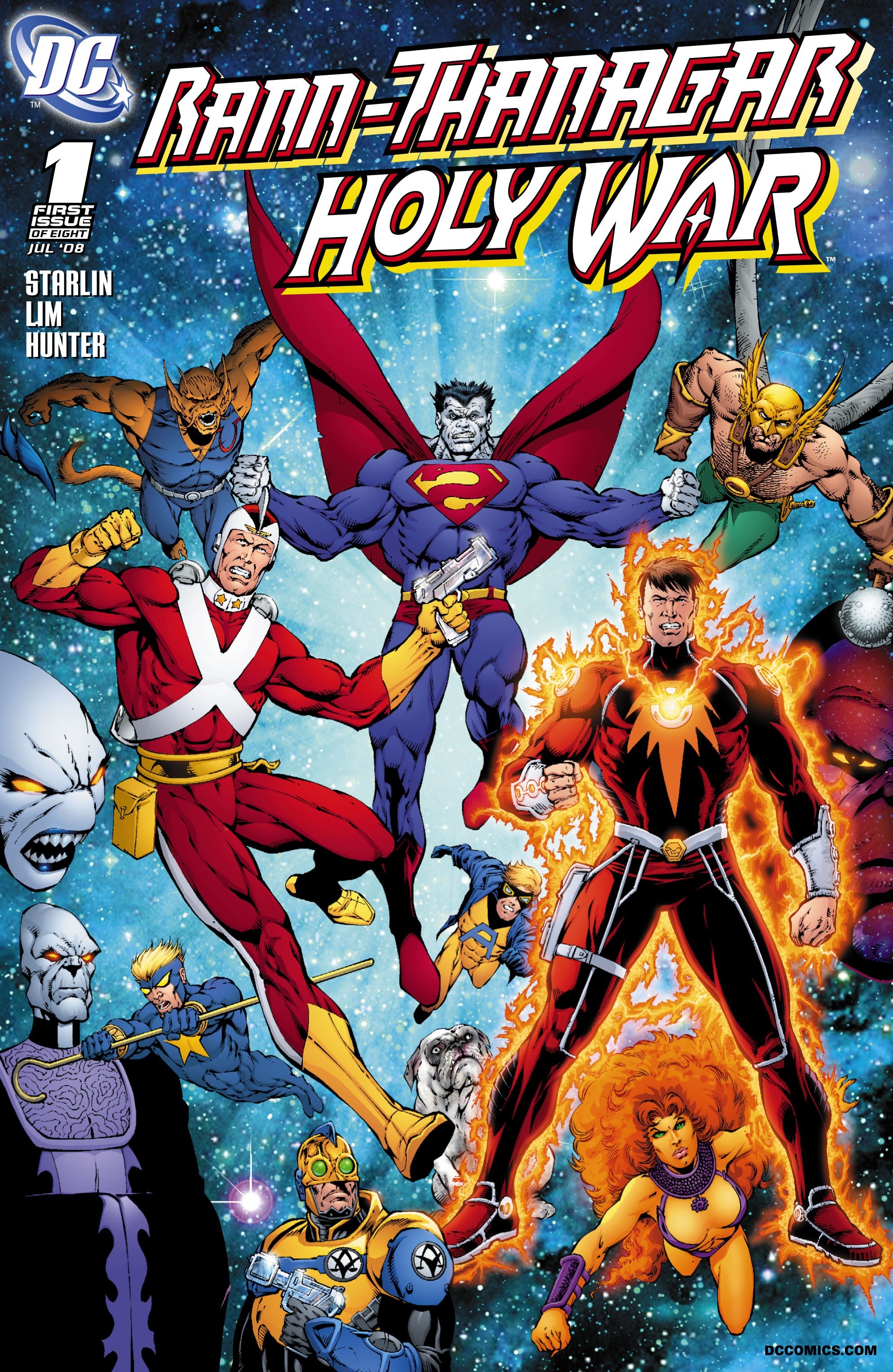 Read online Rann/Thanagar Holy War comic -  Issue #1 - 1