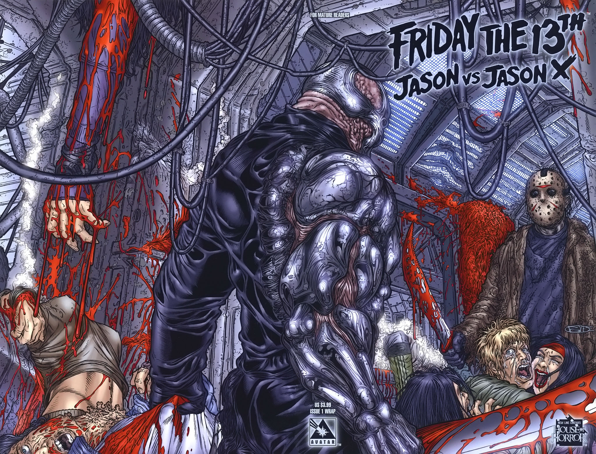 Read online Friday The 13th: Jason Vs Jason X comic -  Issue #1 - 4